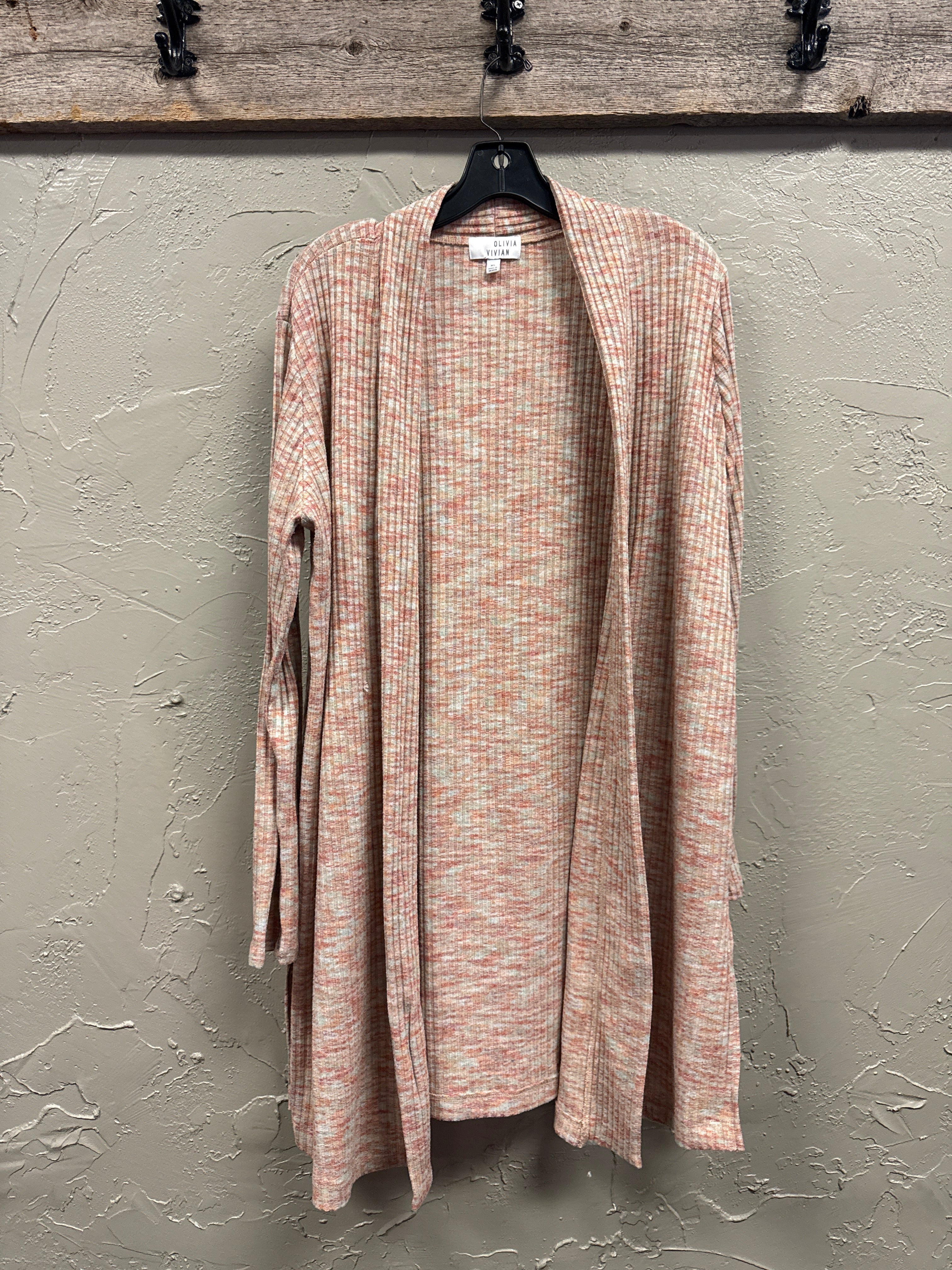 Olivia & Vivian Long-Line Cardigan