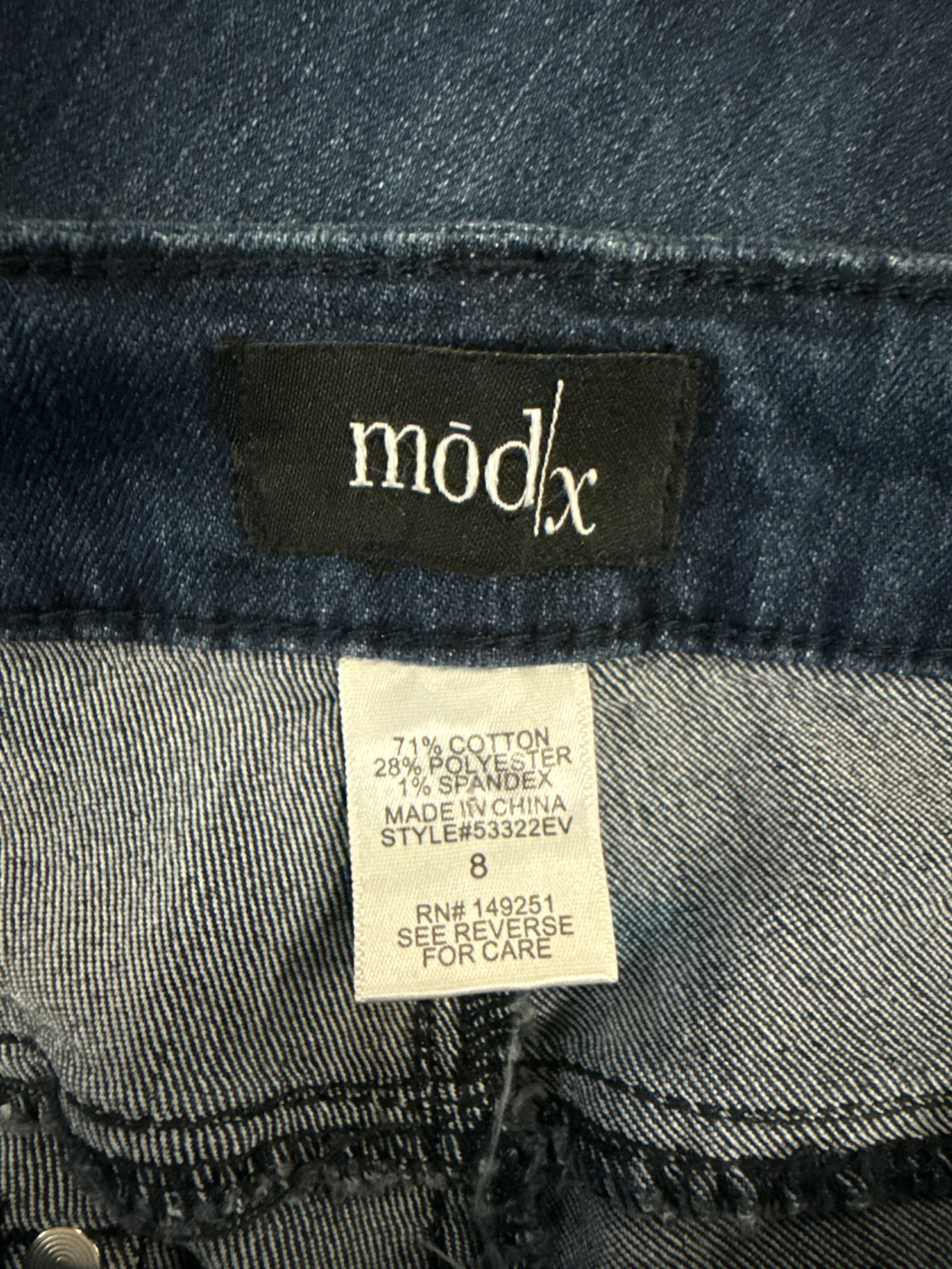 NWOT mod/x Frilled Flare Jean (org$60)