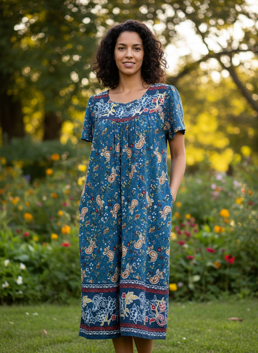 Loungees Cotton Caftan