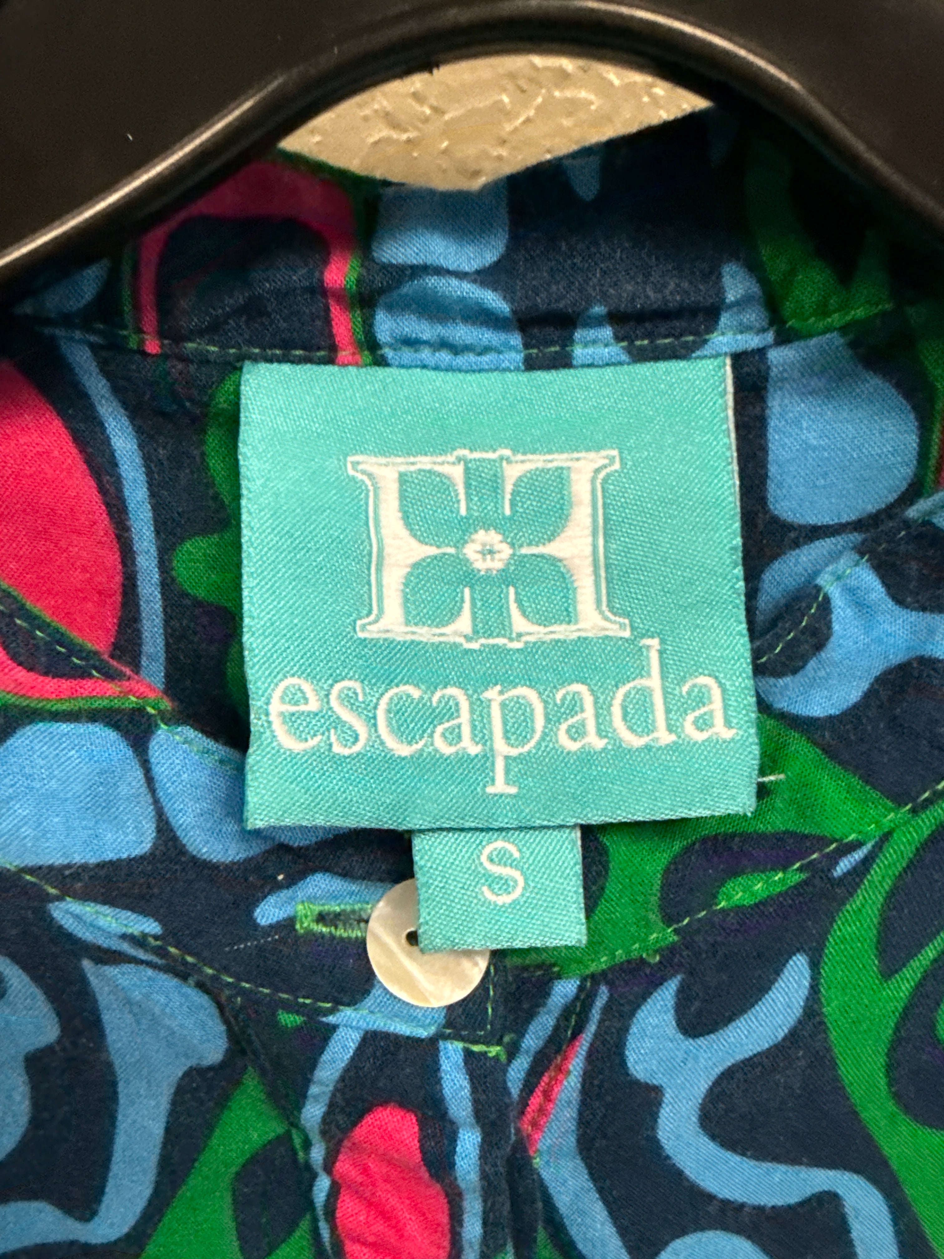 Escapada Geometric Medallion Tunic (org$89)