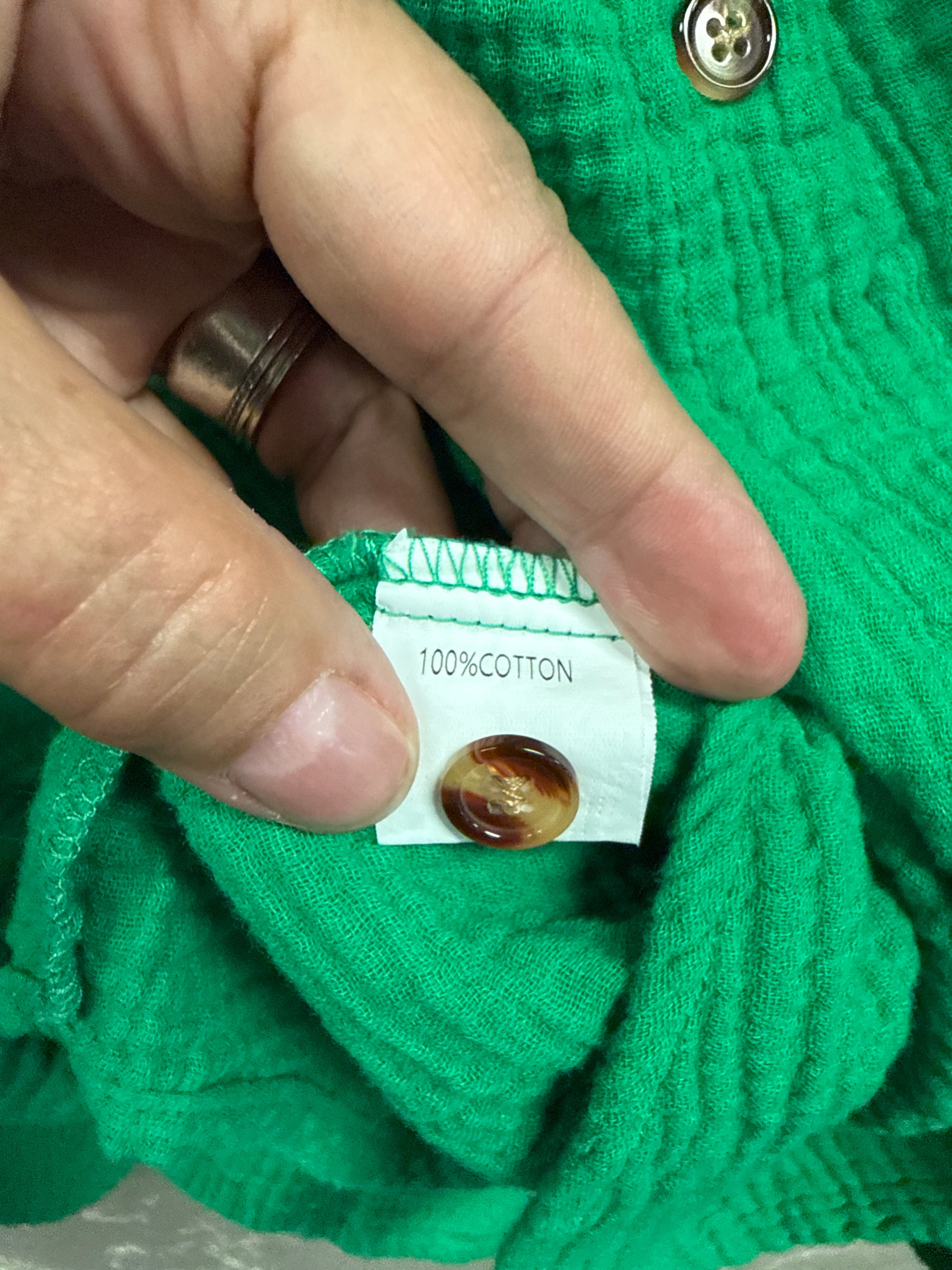 100% Cotton Gauze Shirt
