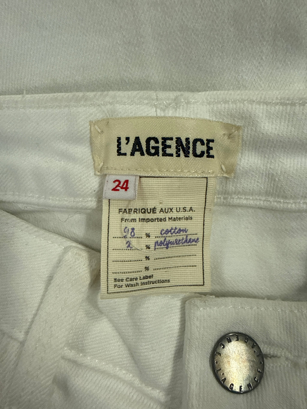 NWT L'Agence Low-Rise Flare (org$265)