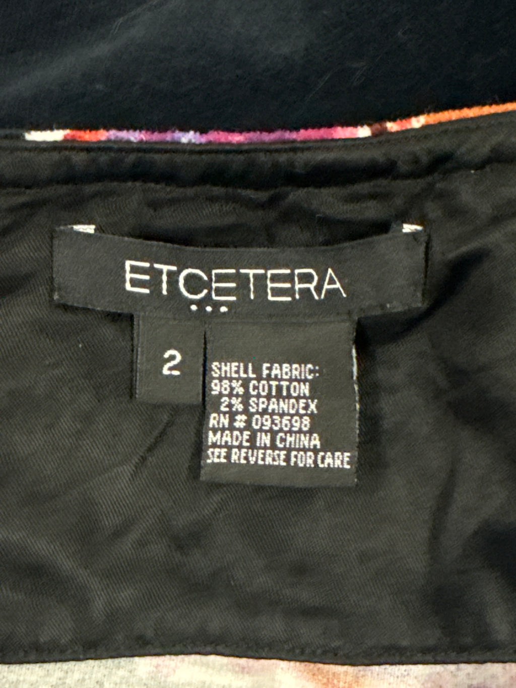 Etcetera A-Line Mini Skirt (org$160)
