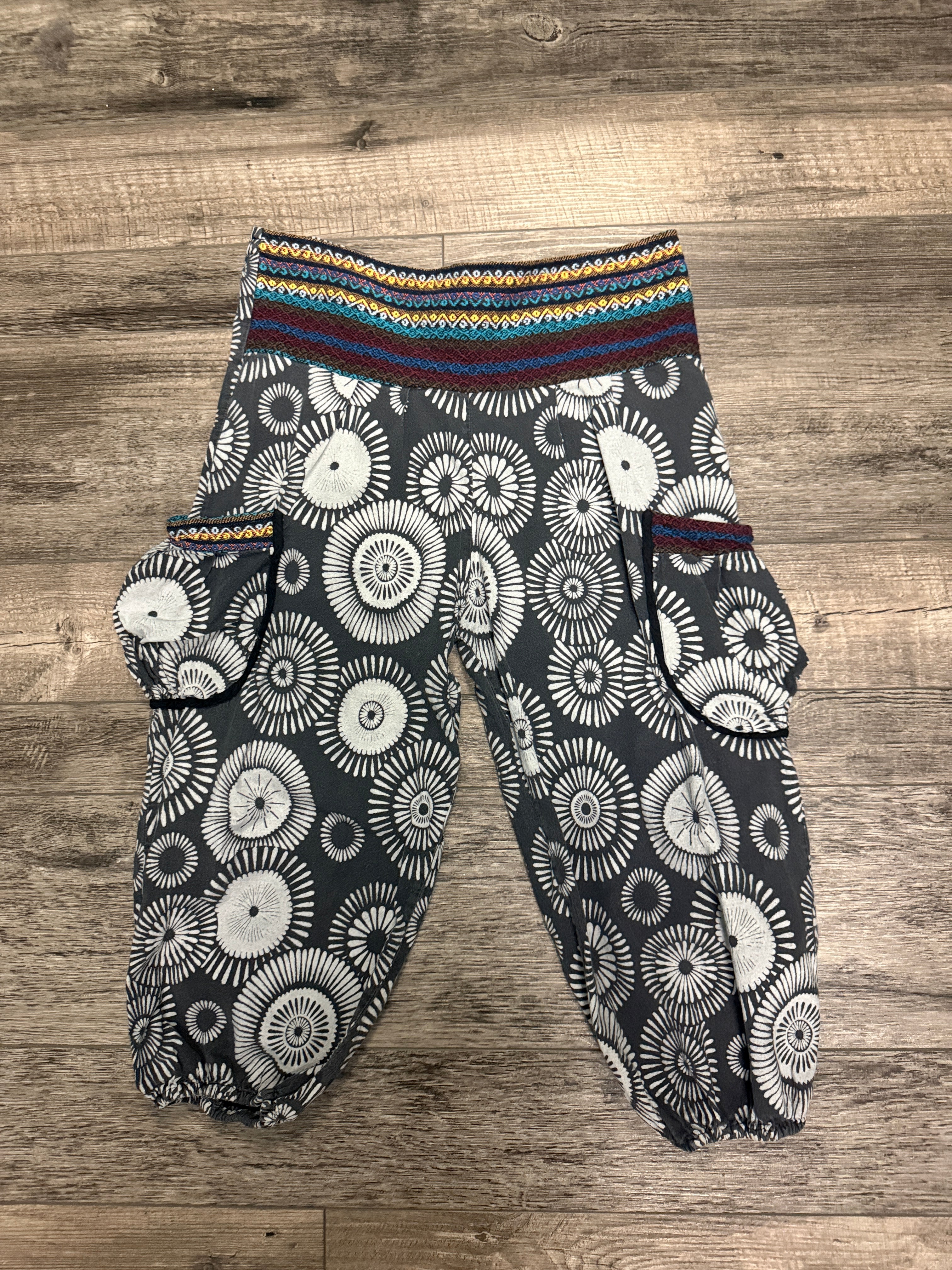 Boho Mandala Smocked Mambo Pants
