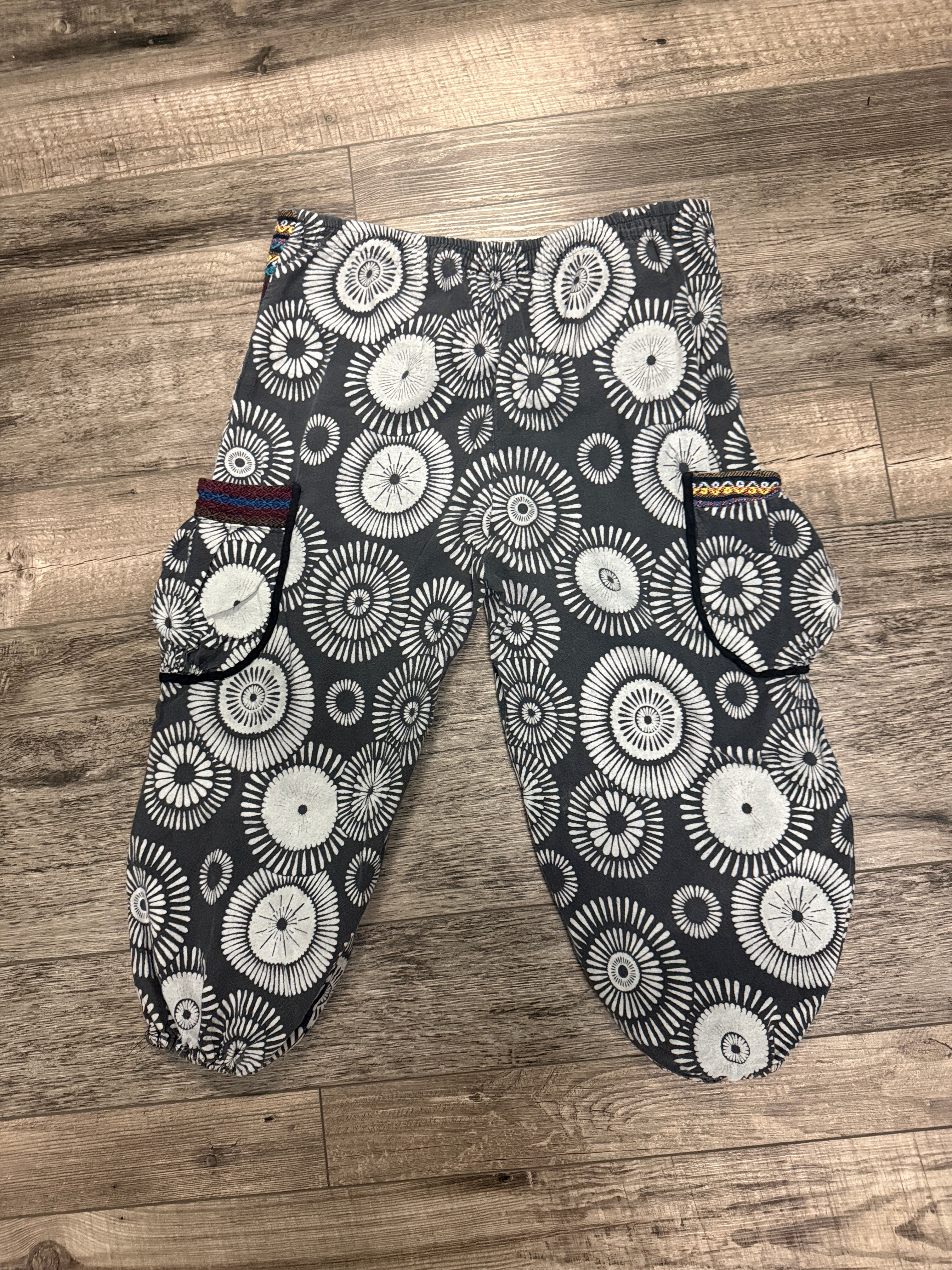 Boho Mandala Smocked Mambo Pants