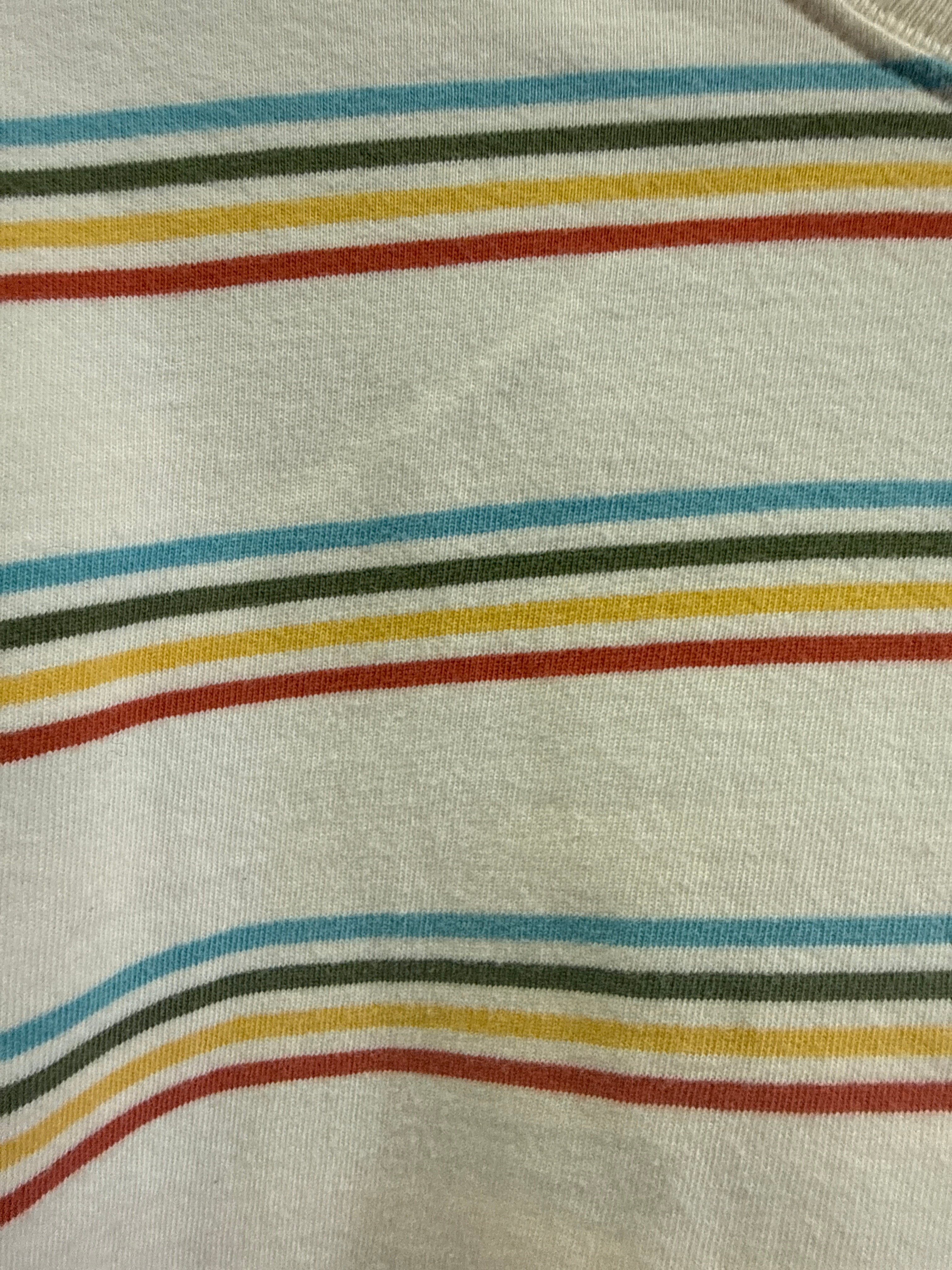 LL Bean Striped Cotton Tee