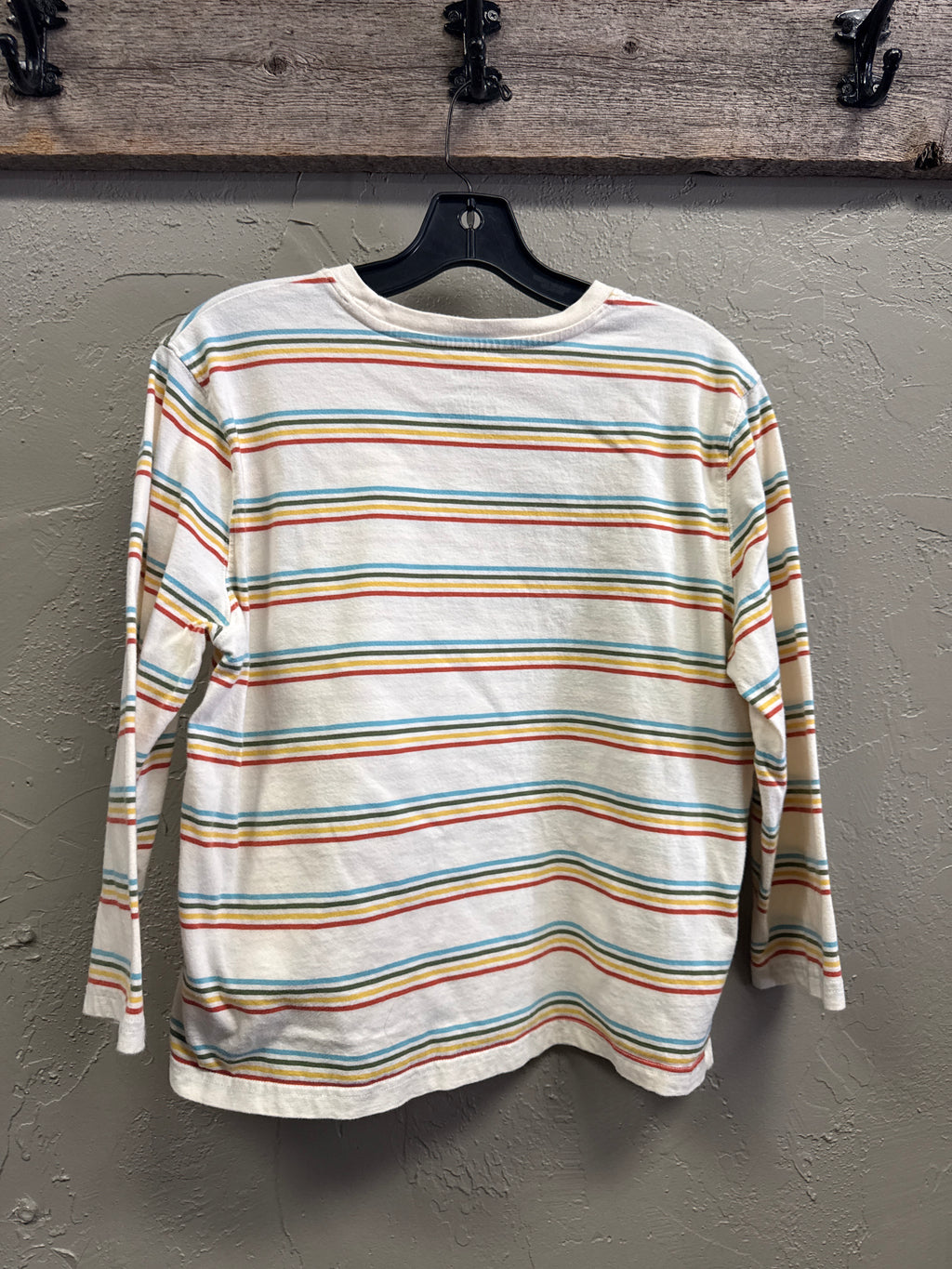 LL Bean Striped Cotton Tee