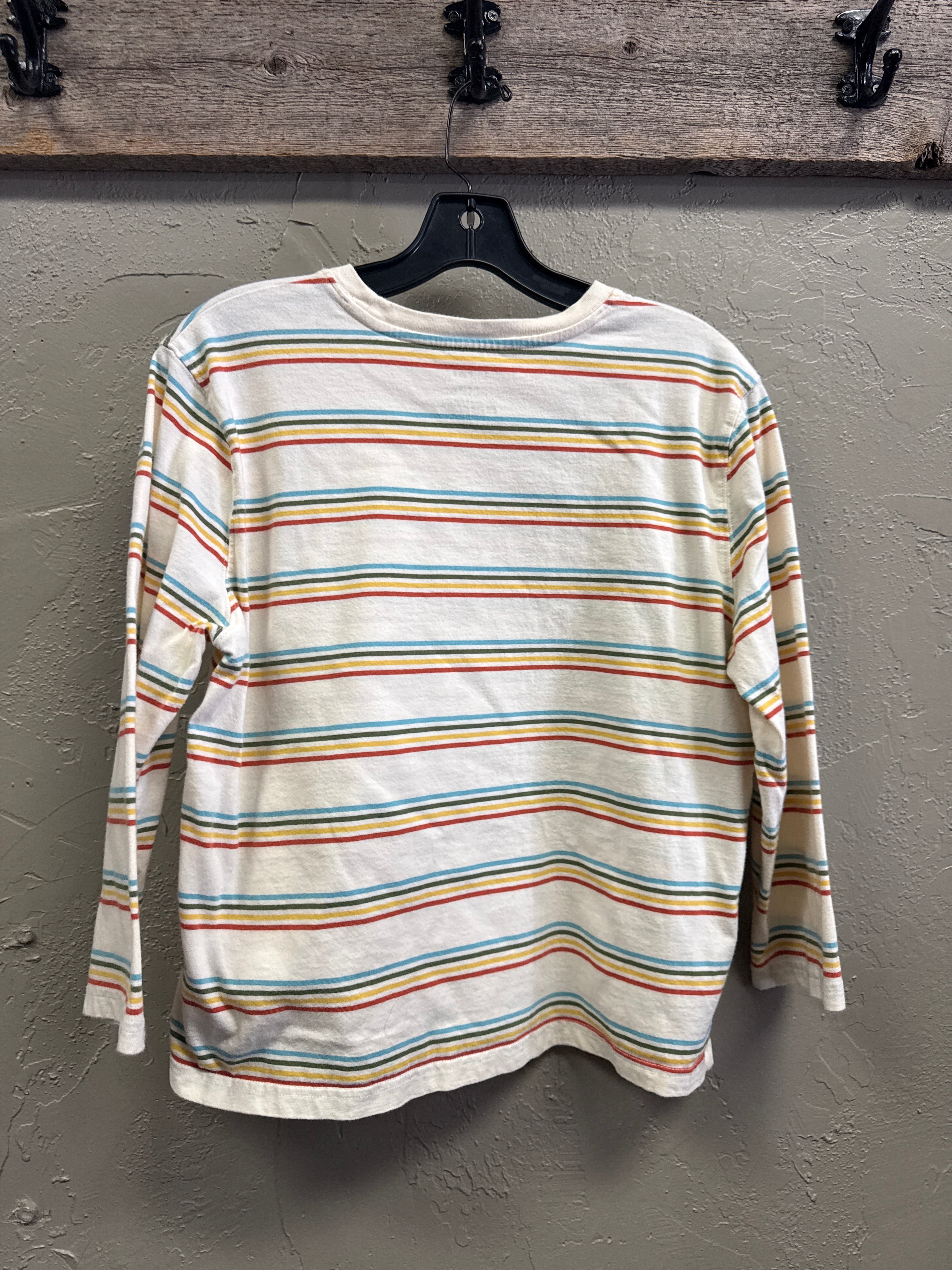 LL Bean Striped Cotton Tee