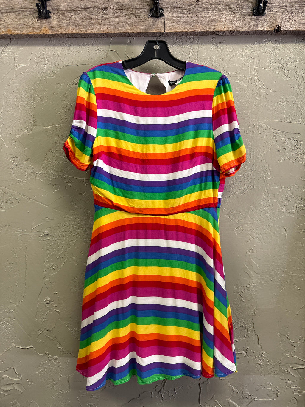 Daisy Street Open-Back Skater Dress