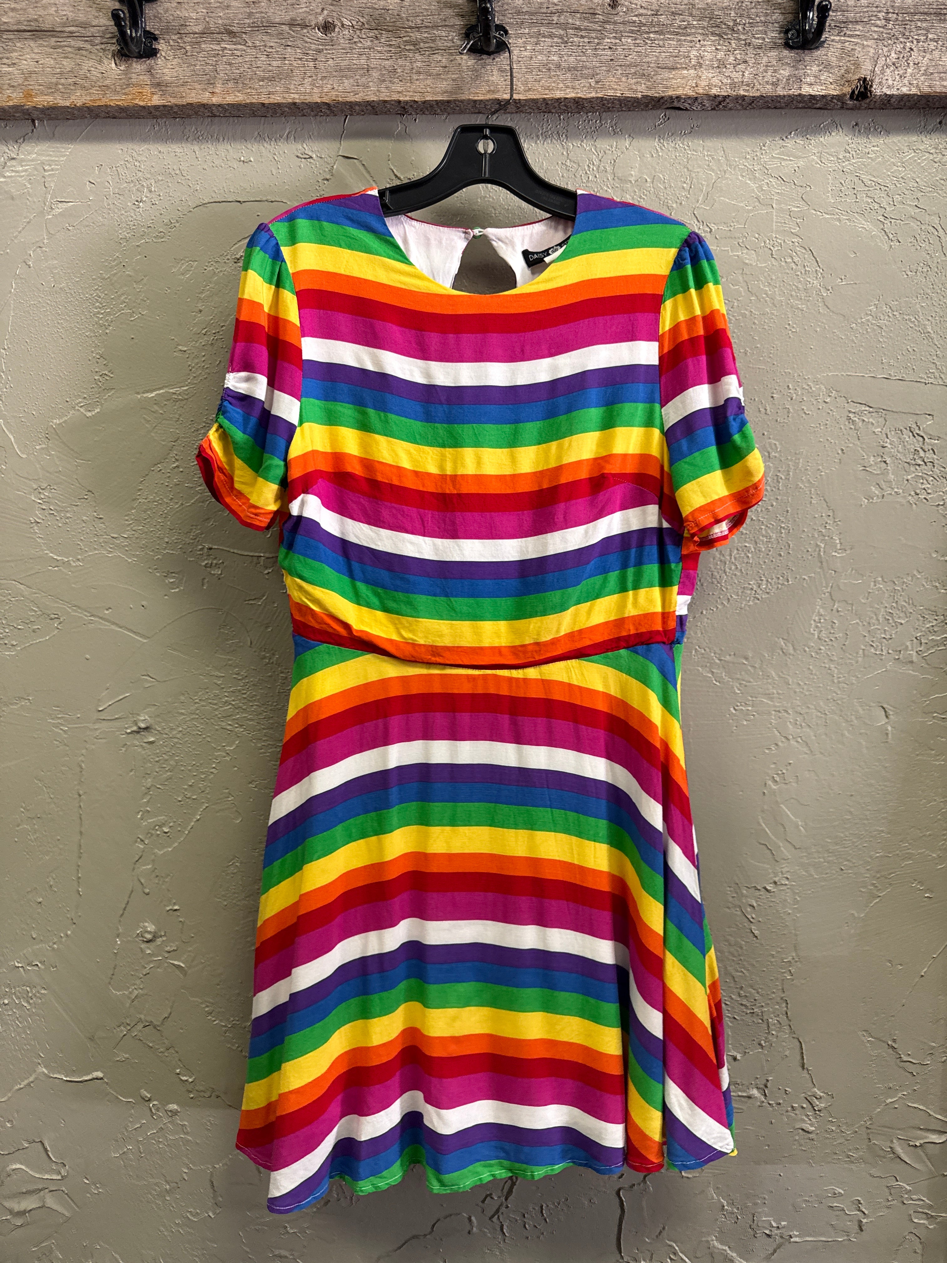 Daisy Street Open-Back Skater Dress