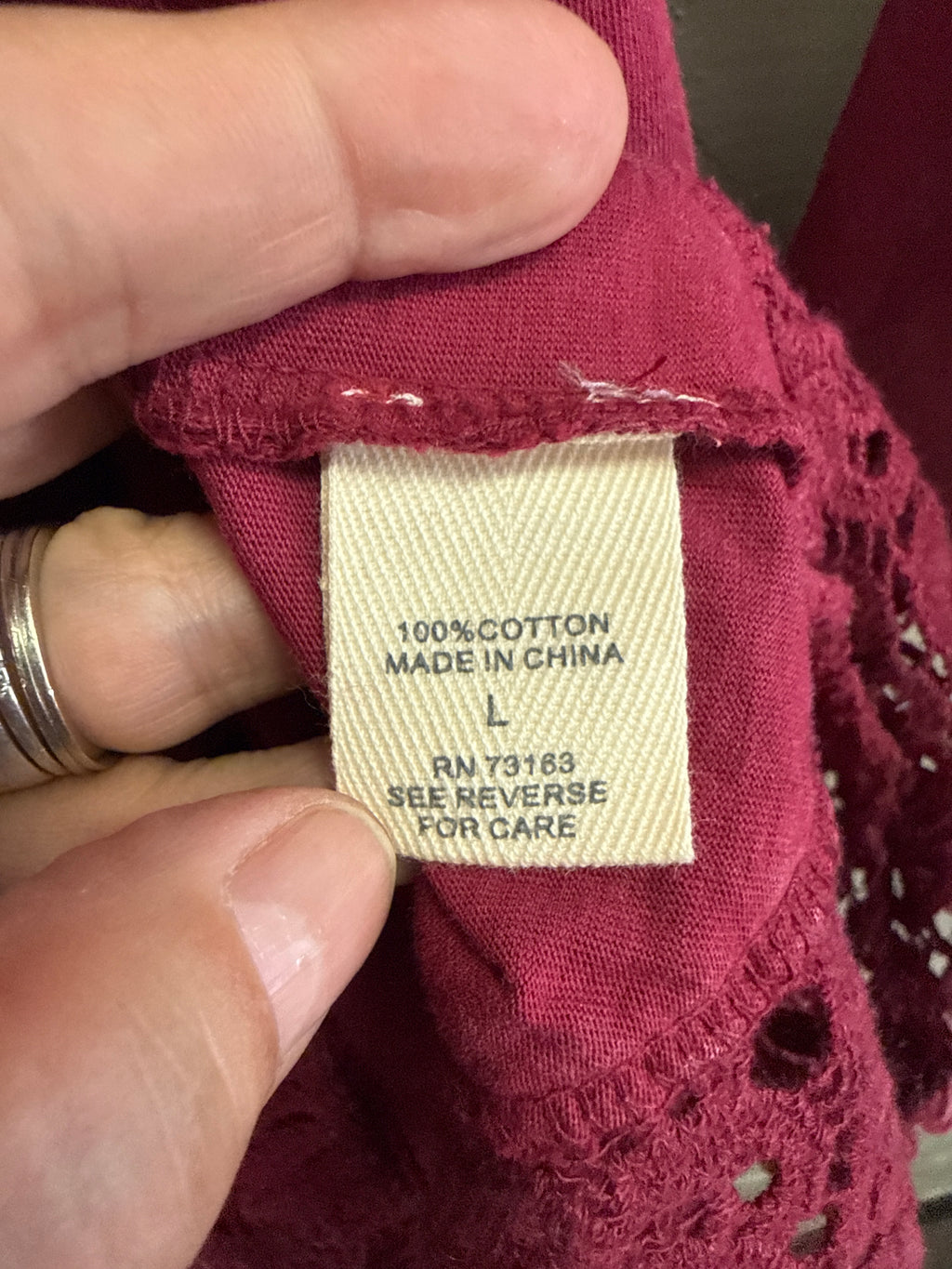 NWOT Indigo Thread Boho Tunic (org$75)