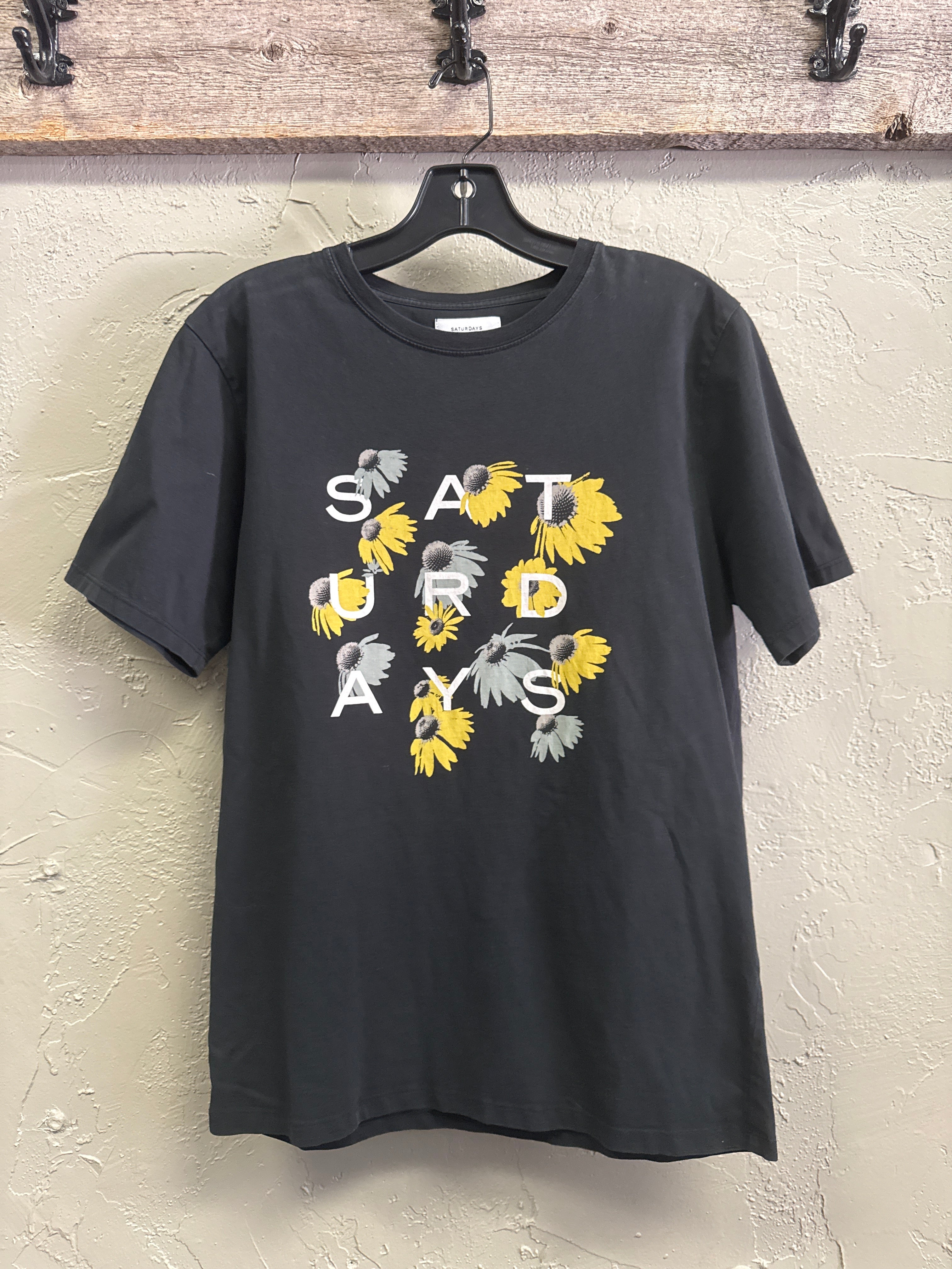 Saturdays NYC Daisy Grid T-Shirt