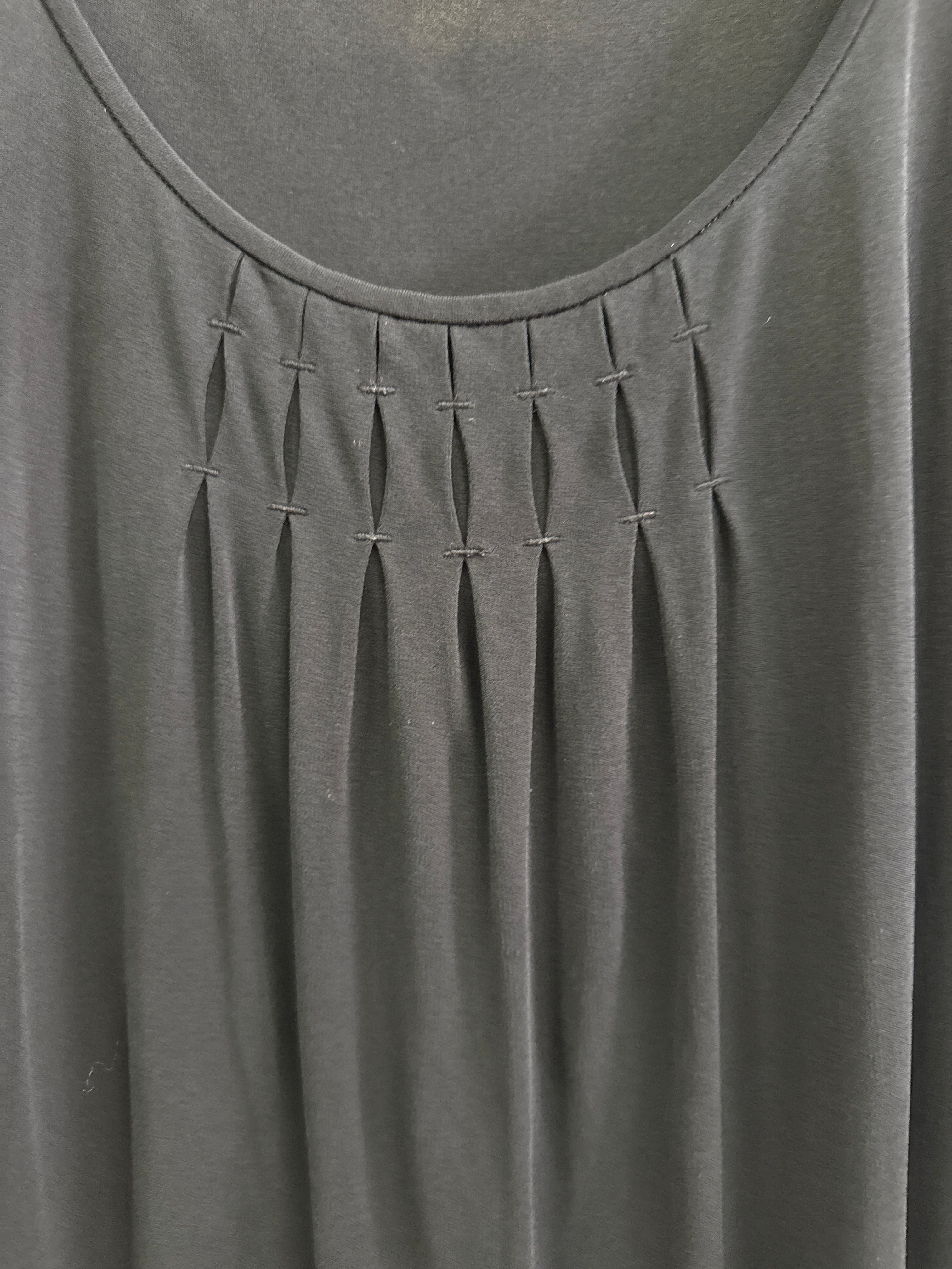 Eileen Fisher Silk Pintuck Dress (org$328)
