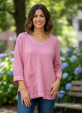 Focus Casual Life Waffle Top