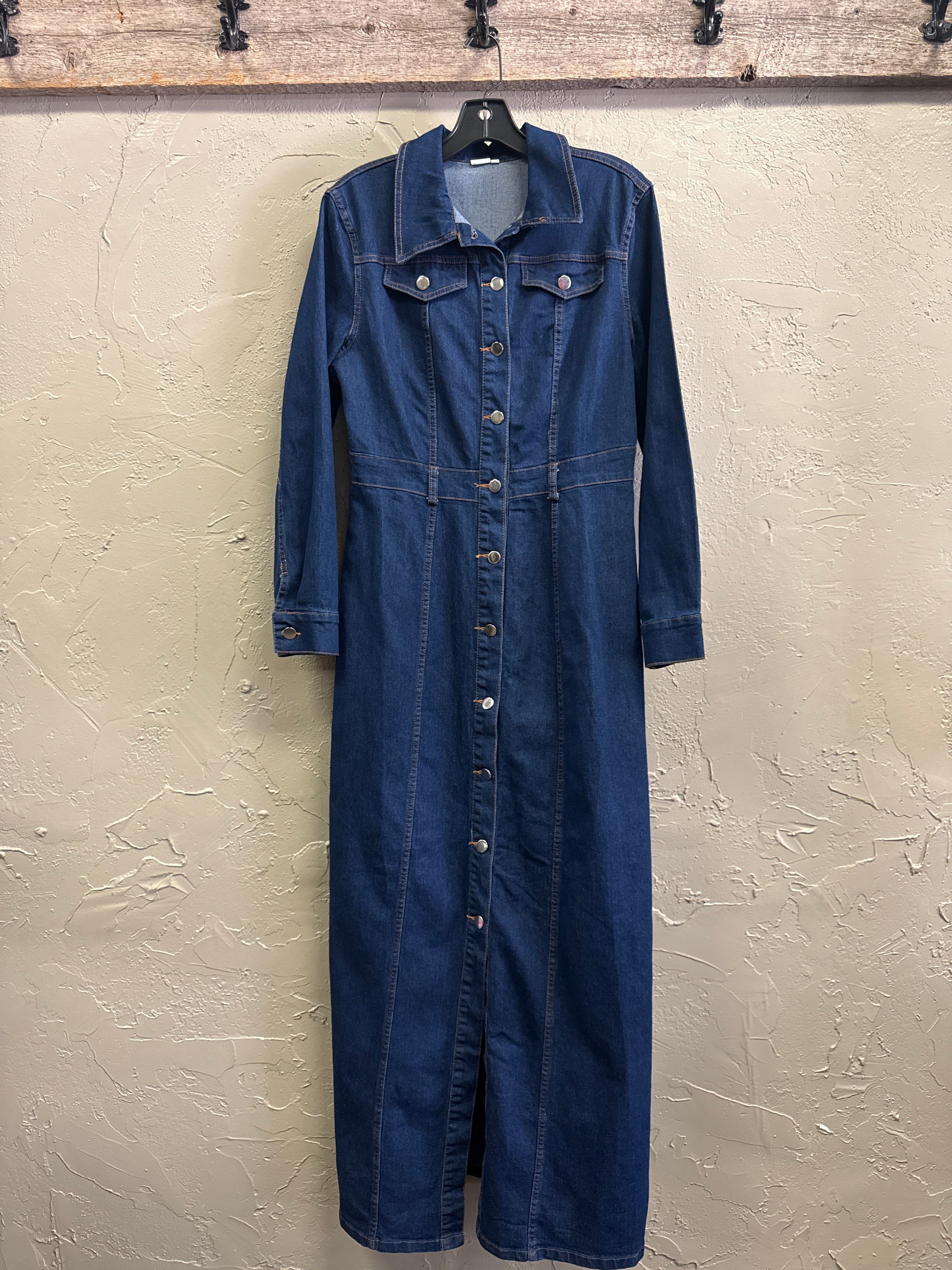 Denim Maxi Dress