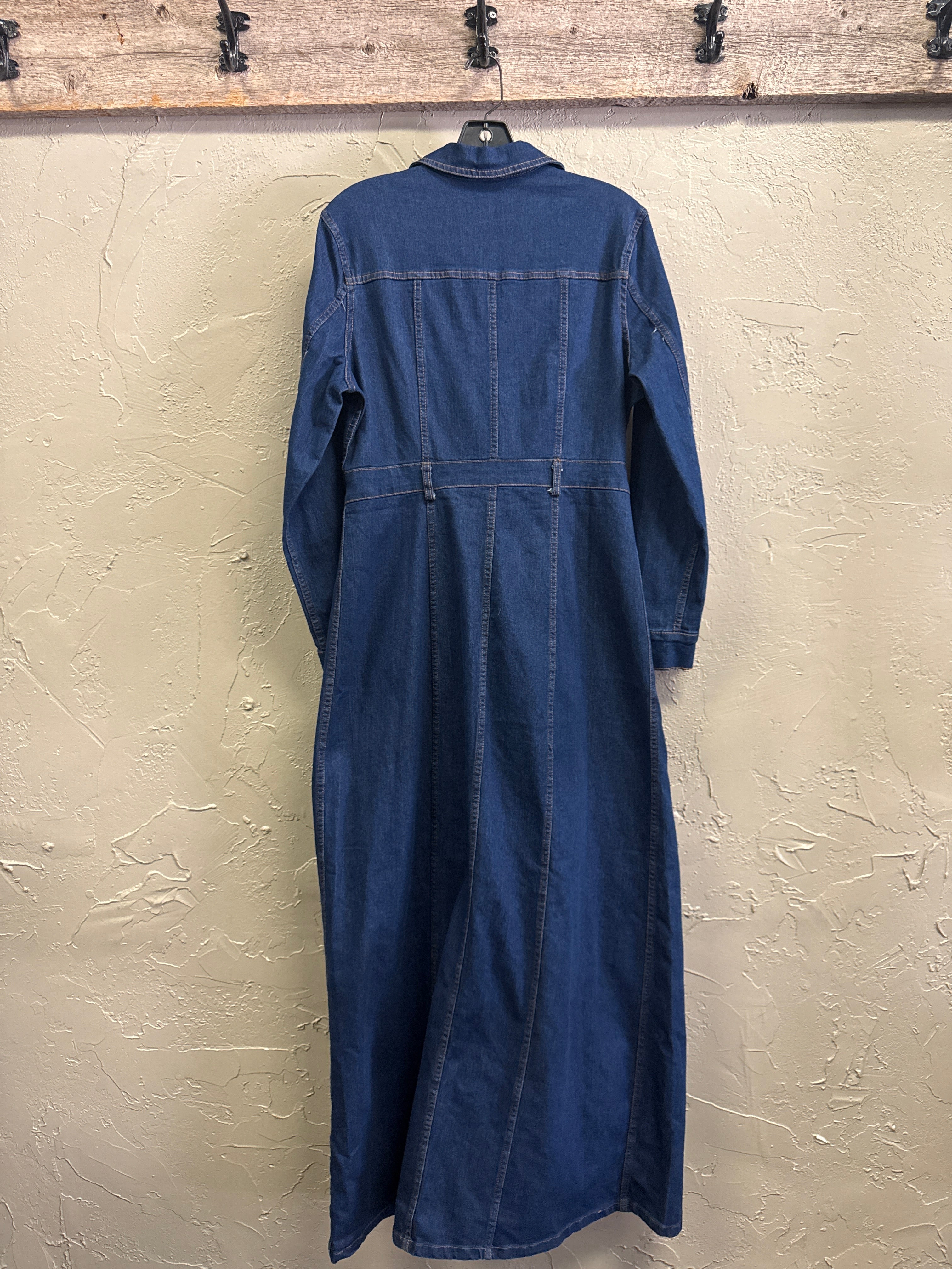 Denim Maxi Dress