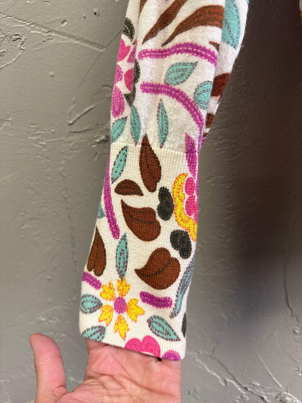 Talbots Wool Floral Sweater (org$109)