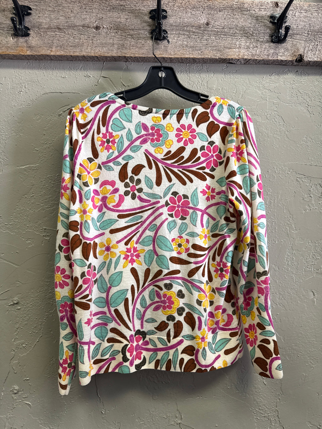 Talbots Wool Floral Sweater (org$109)