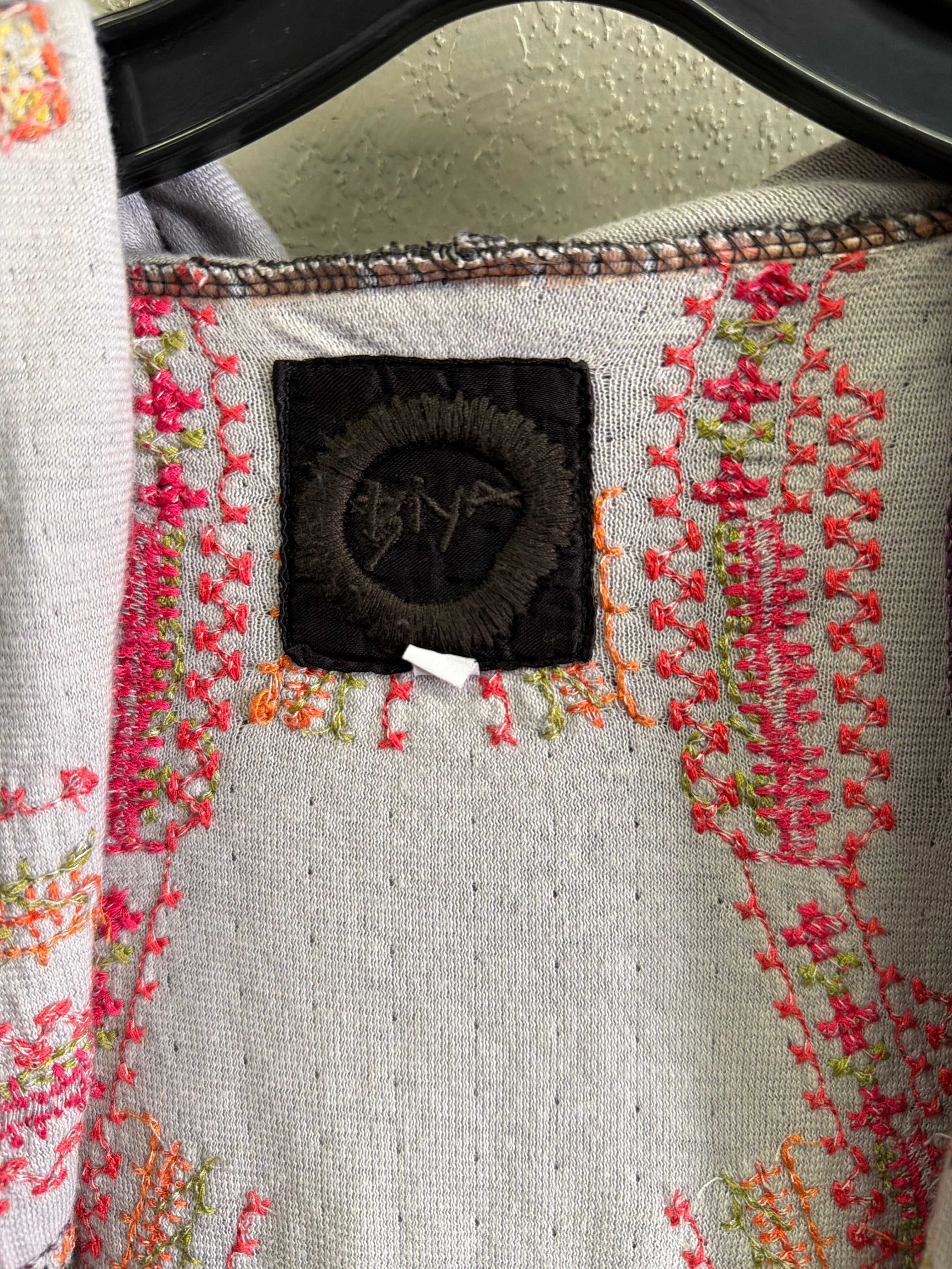 BIYA Embroidered Duster (org$440)
