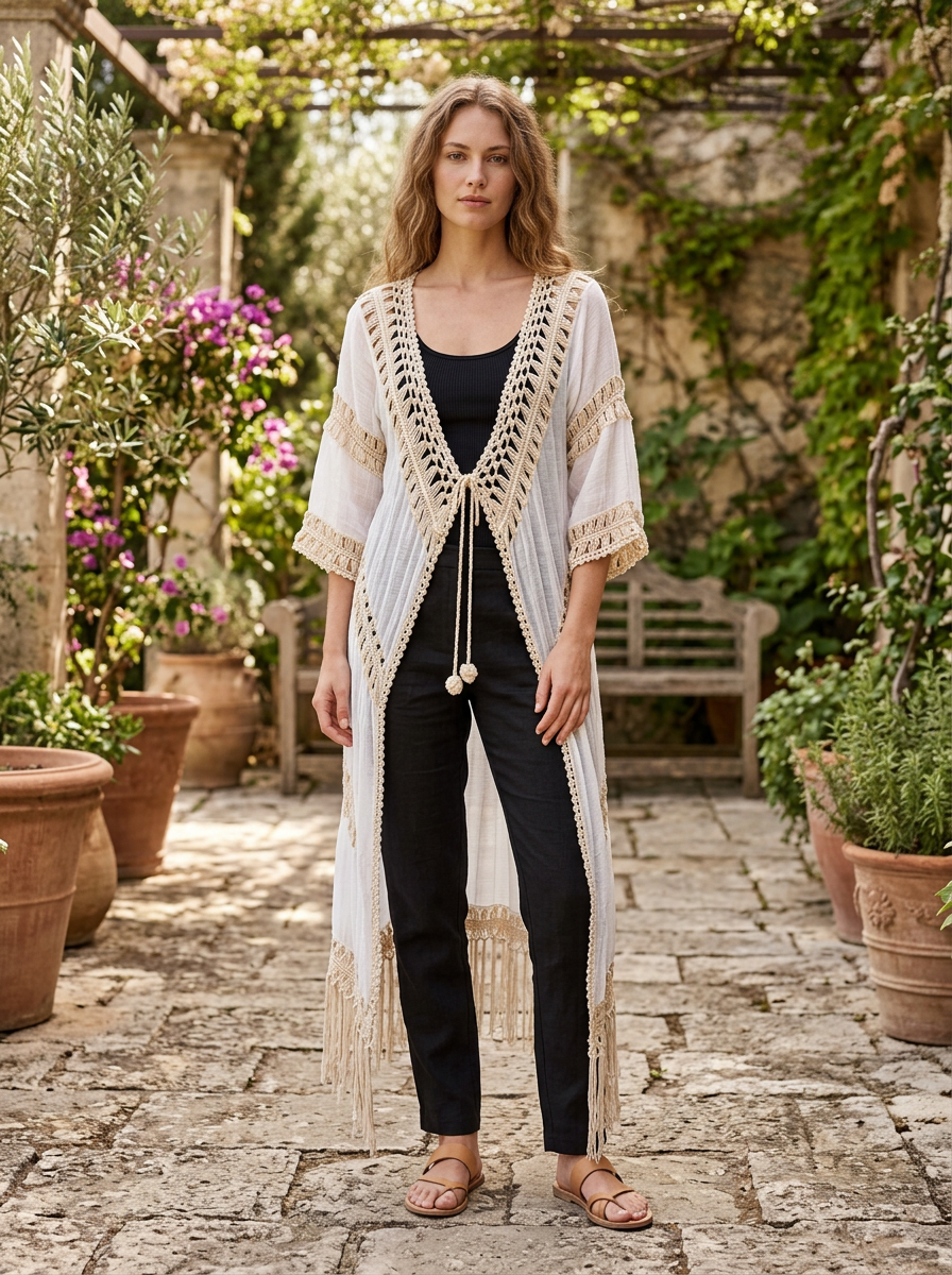 Dreamers Boho Beach Kimono