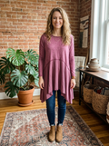 NWT Indigo Thread Co Drop Waist Tunic