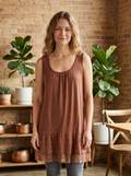NWT Indigo Thread Scoop Neck Tank