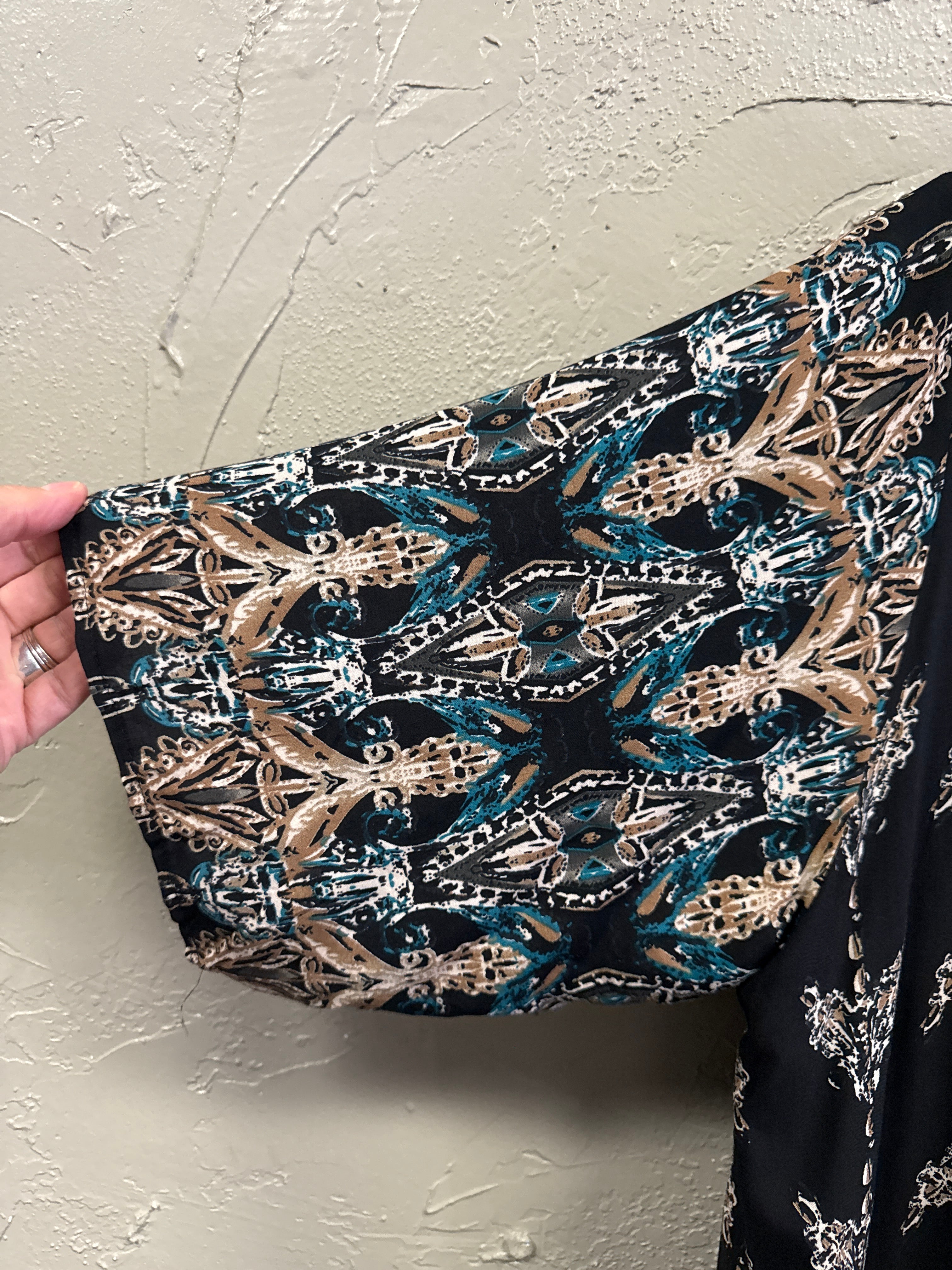 Boho Open-Front Kimono Wrap