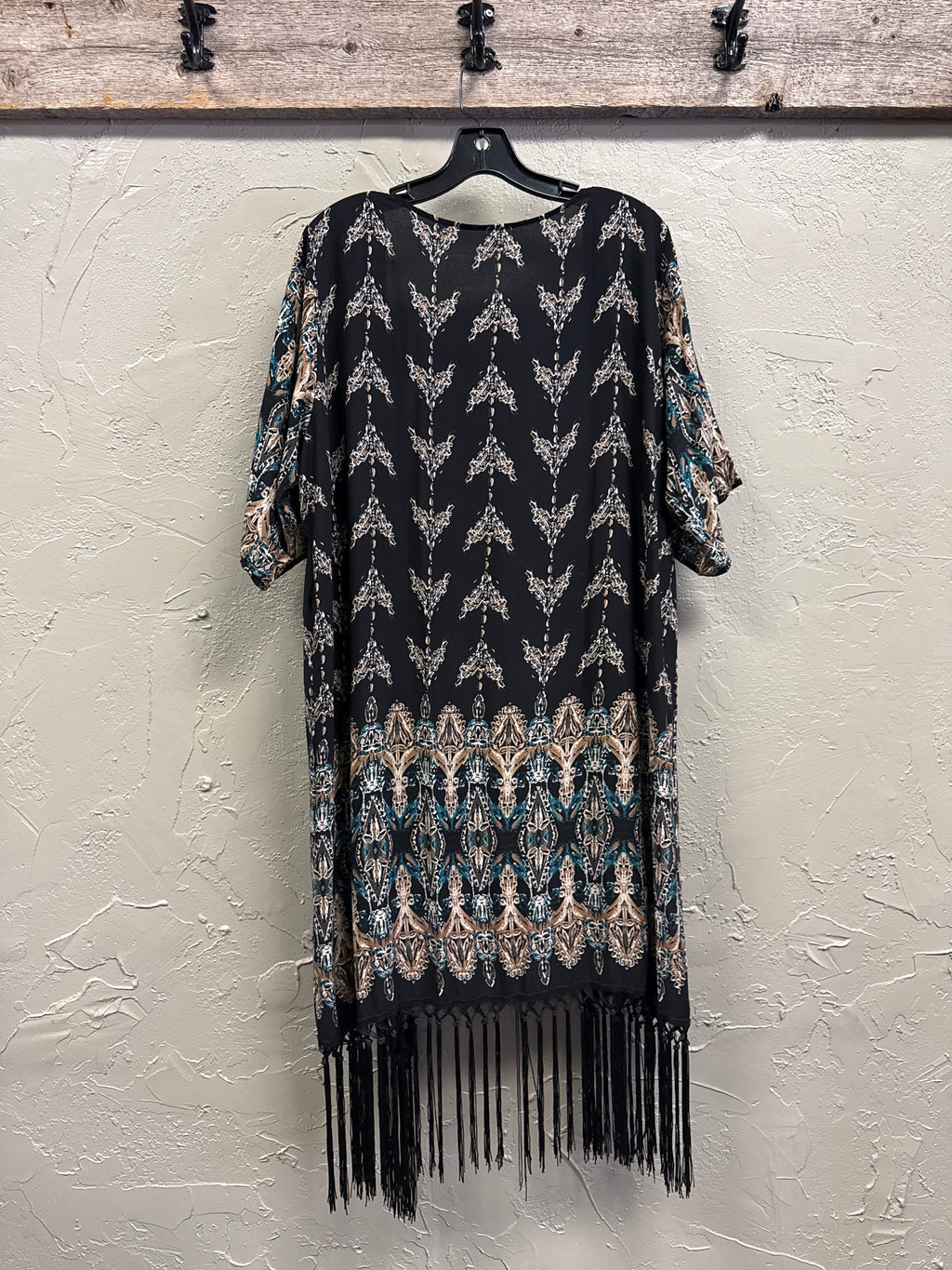 Boho Open-Front Kimono Wrap