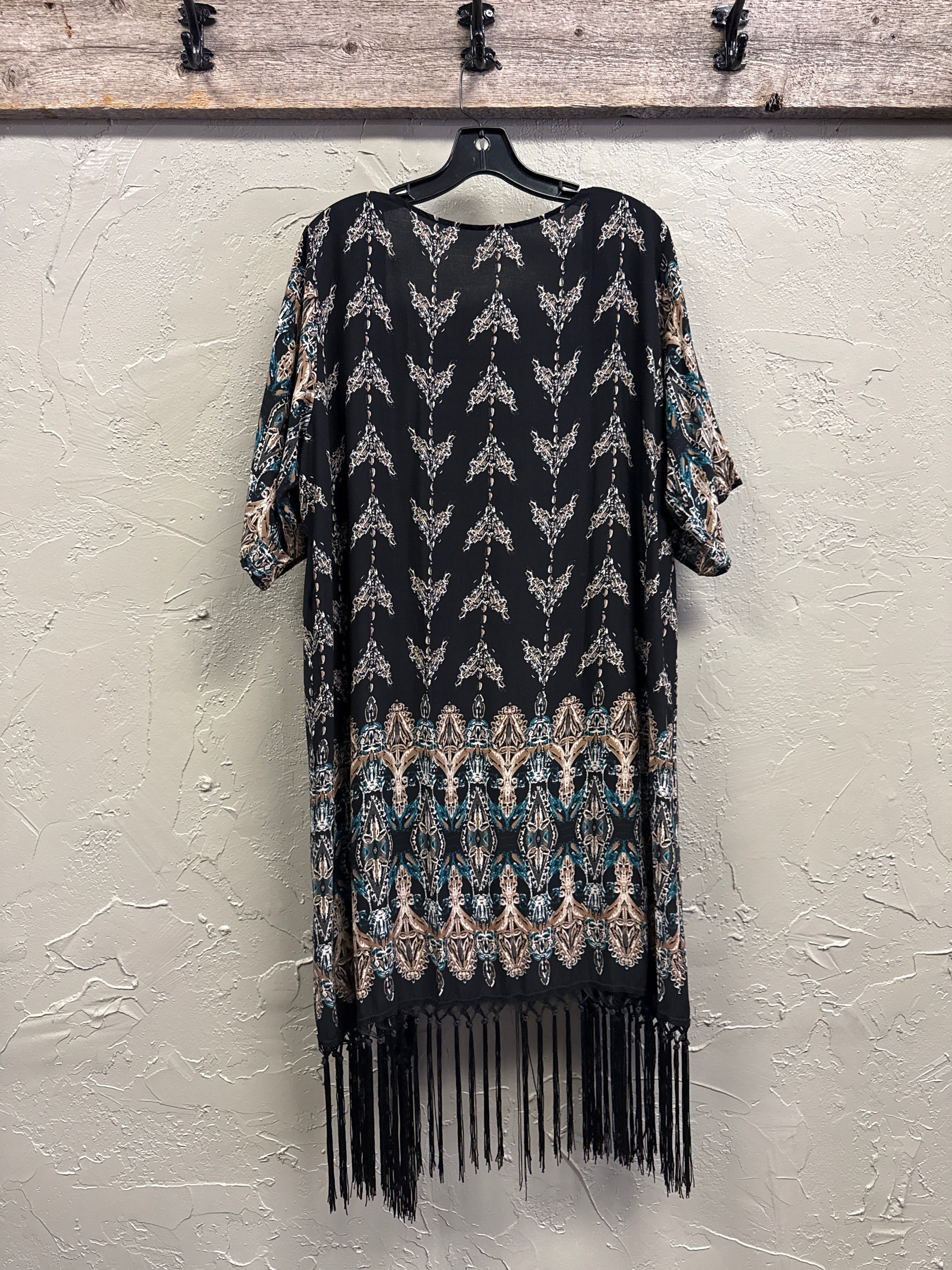 Boho Open-Front Kimono Wrap