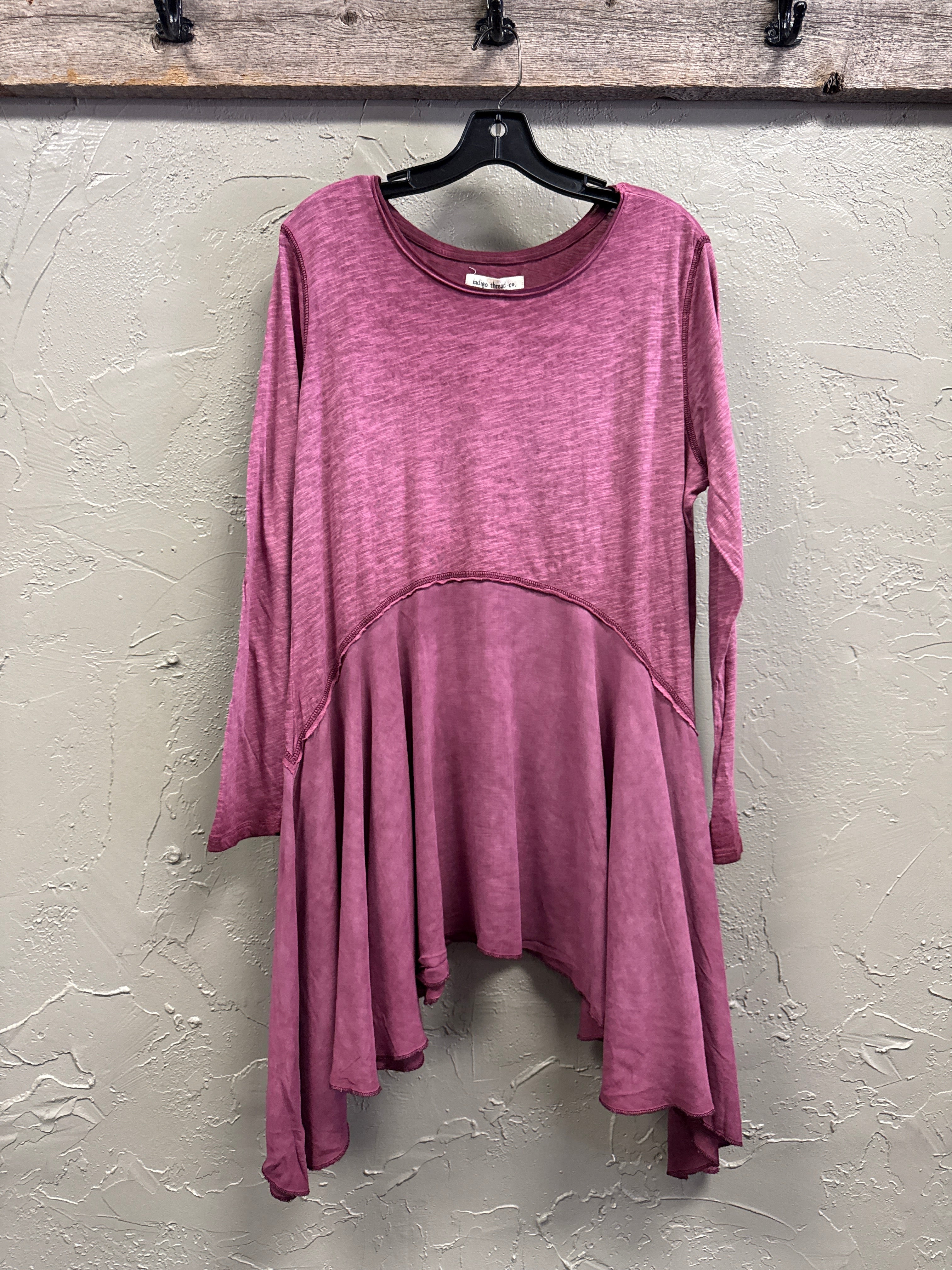 NWT Indigo Thread Co Drop Waist Tunic