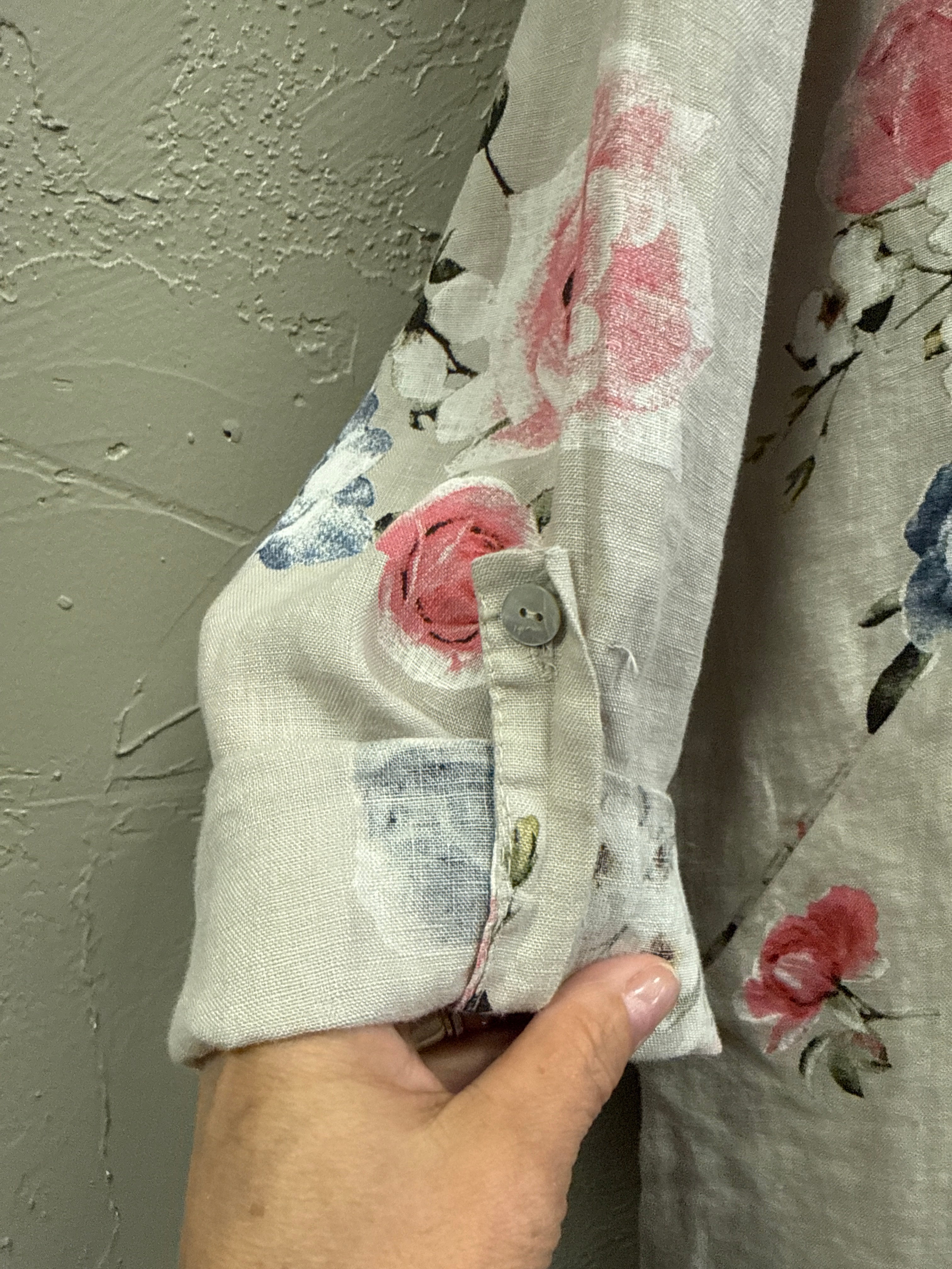 oSo Casuals Linen Sirt Dress (org$99)