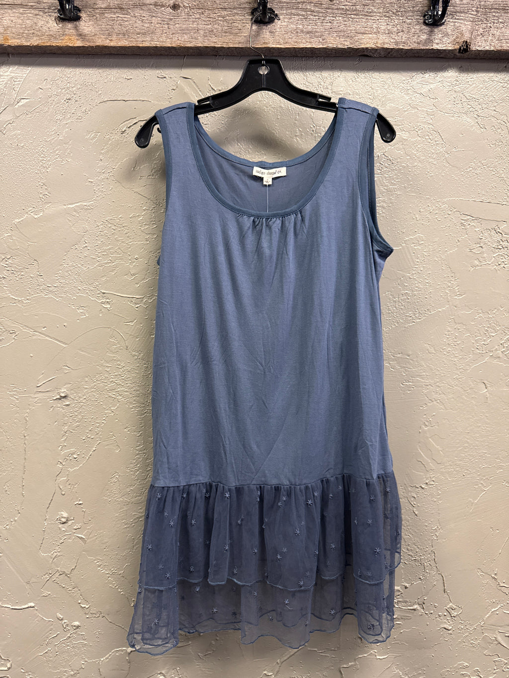 NWT Indigo Thread Scoop Neck Tank