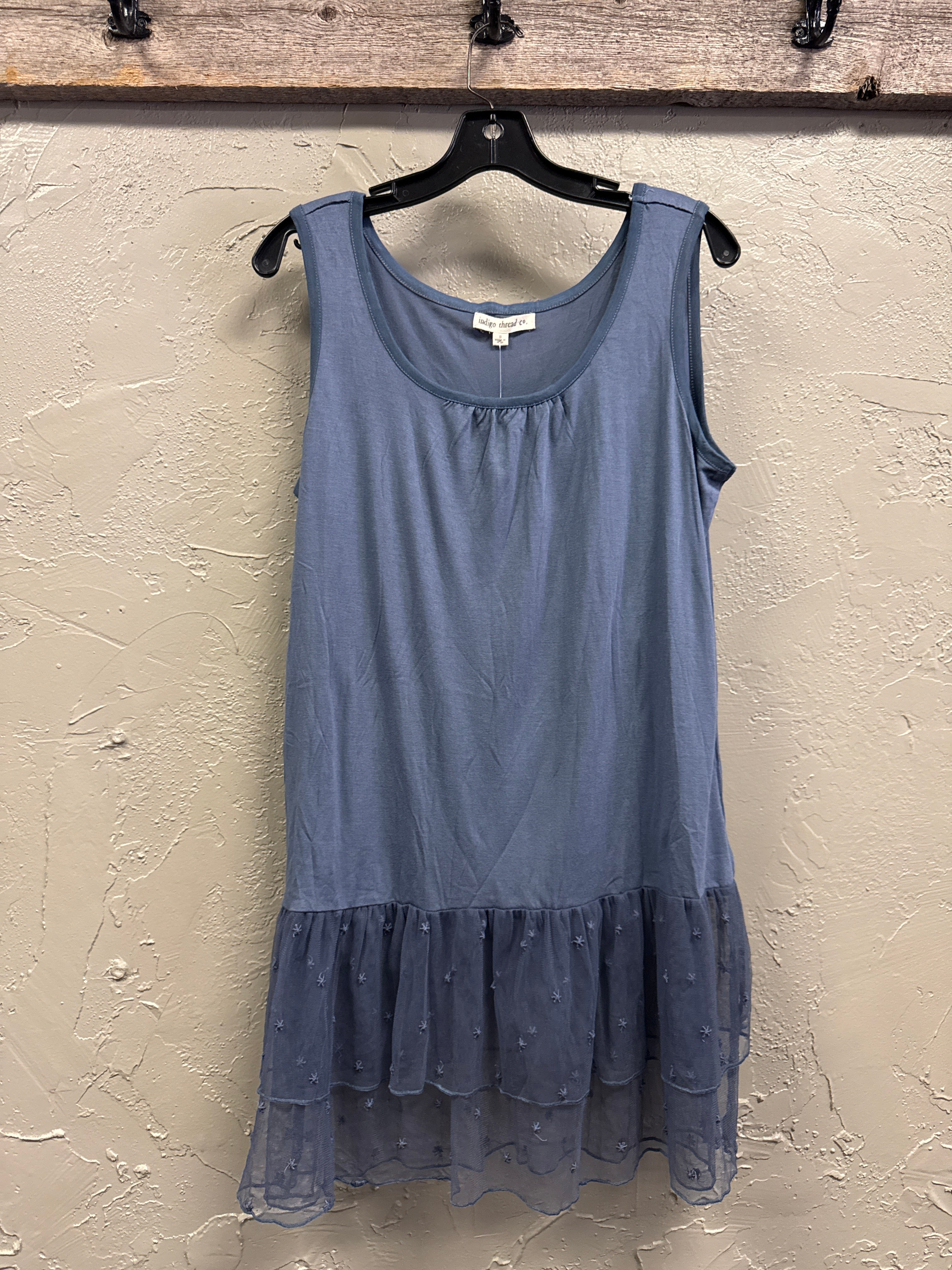 NWT Indigo Thread Scoop Neck Tank