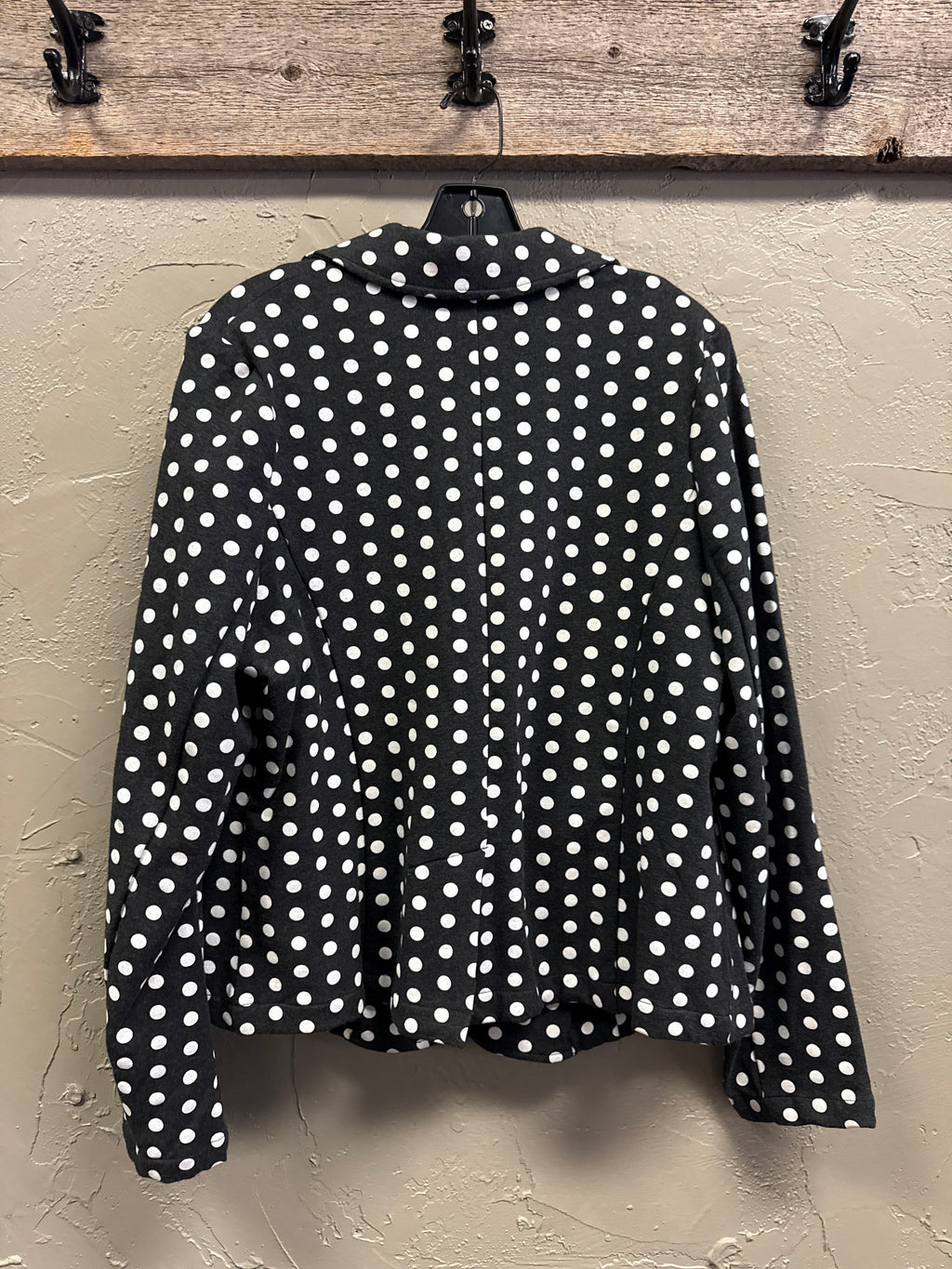 Lane Bryant Polka Dot Blazer (org$89)