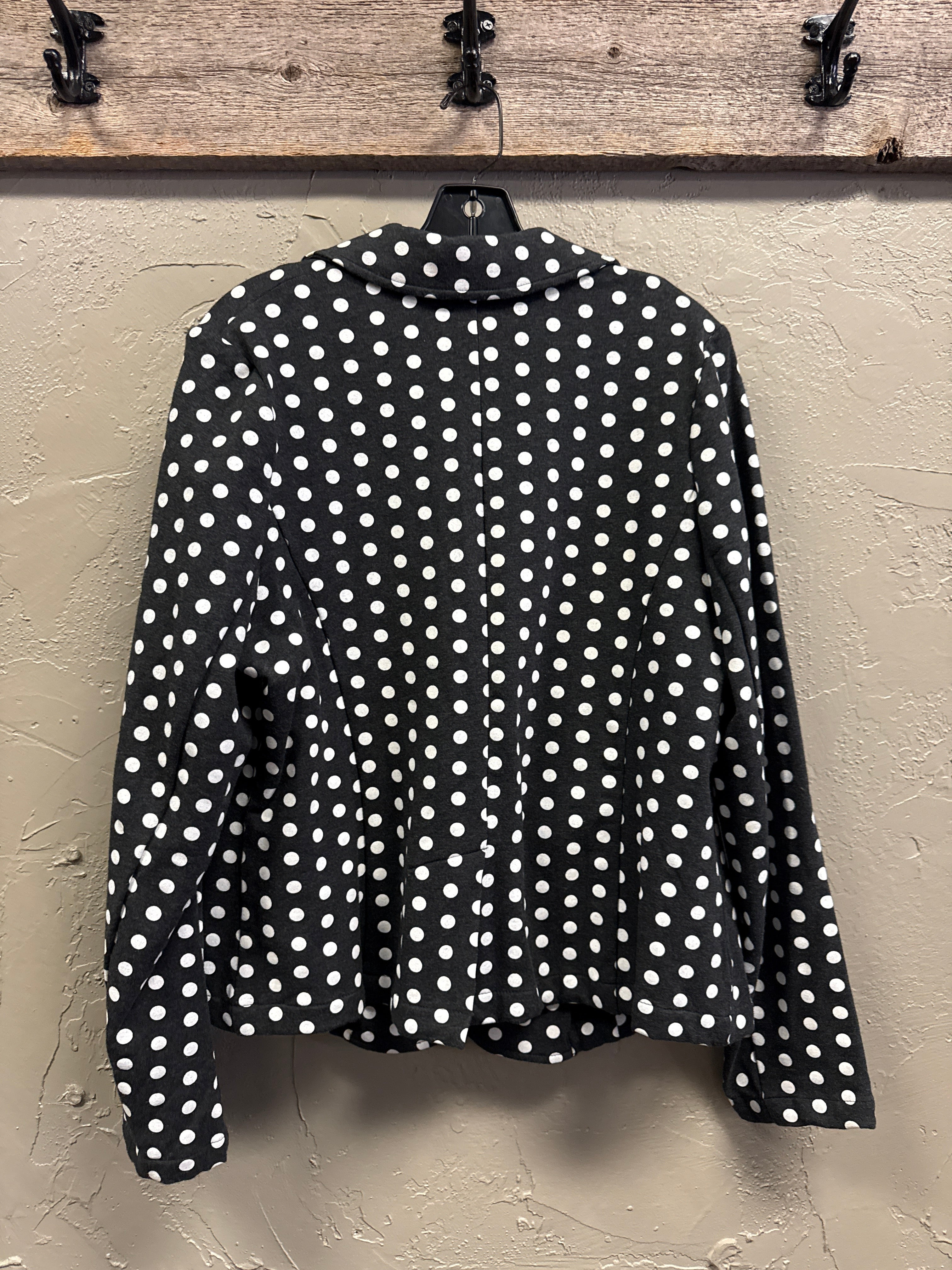 Lane Bryant Polka Dot Blazer (org$89)