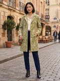 Vtg Rose Tapestry Coat