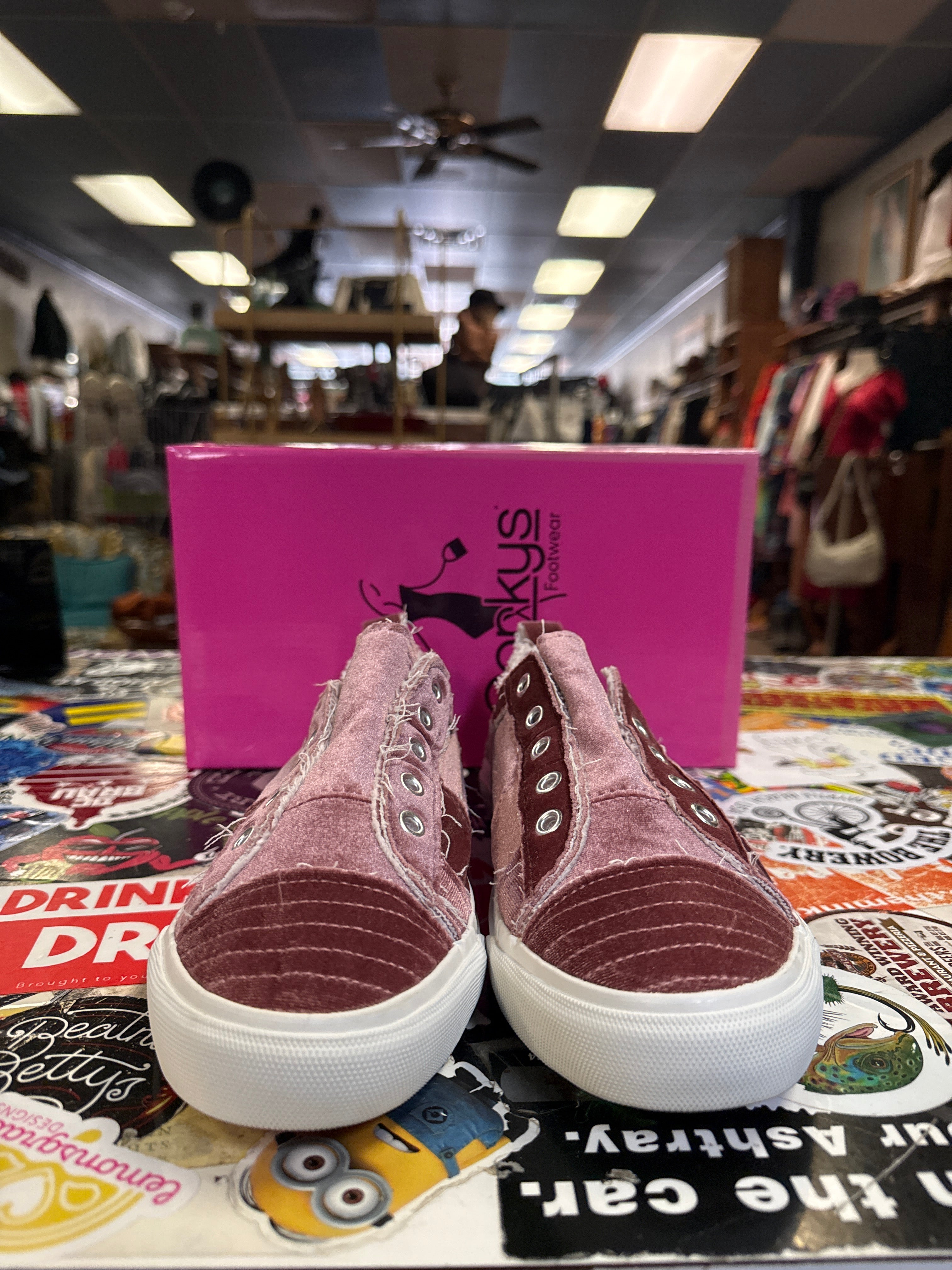 NIB Corkys Babalu Slip-On Sneakers (org$45)
