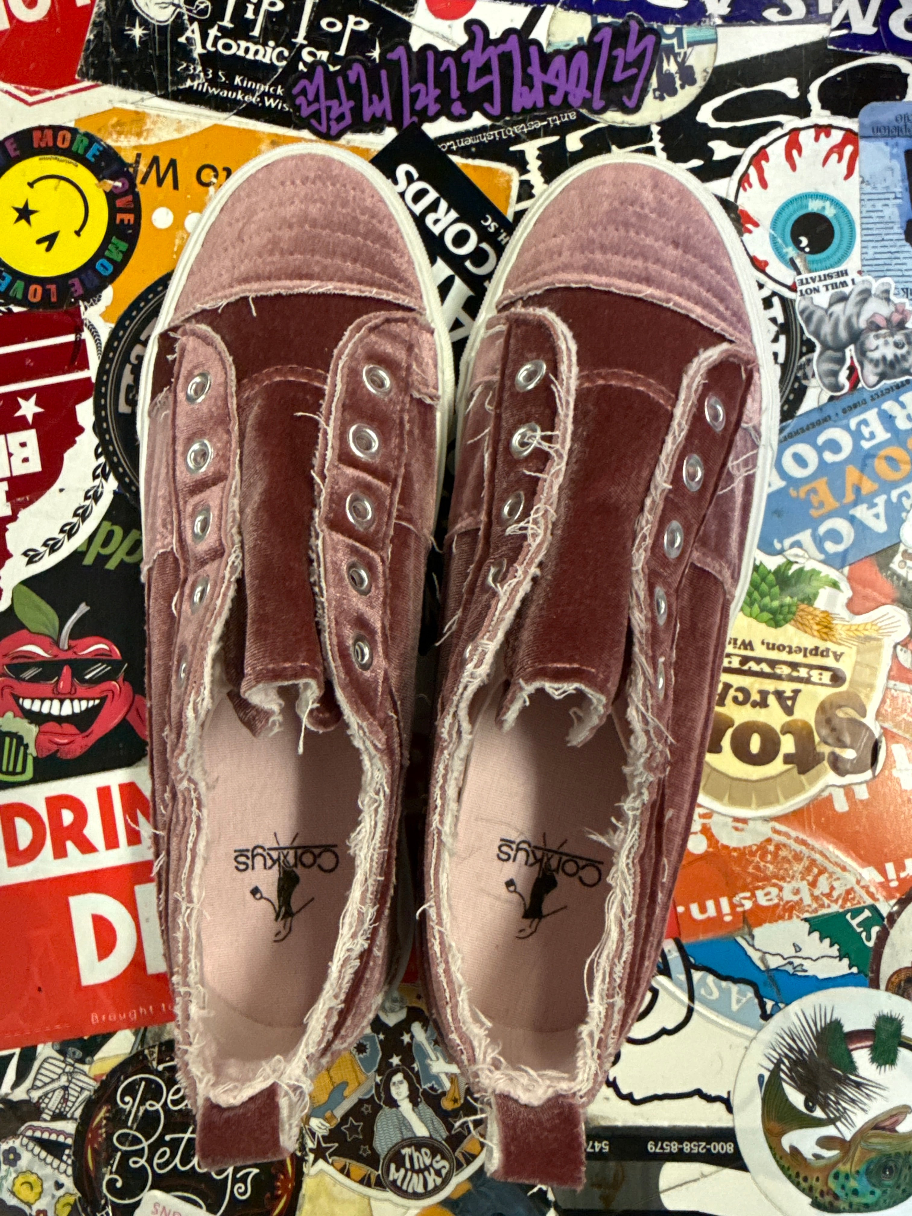 NIB Corkys Babalu Slip-On Sneakers (org$45)