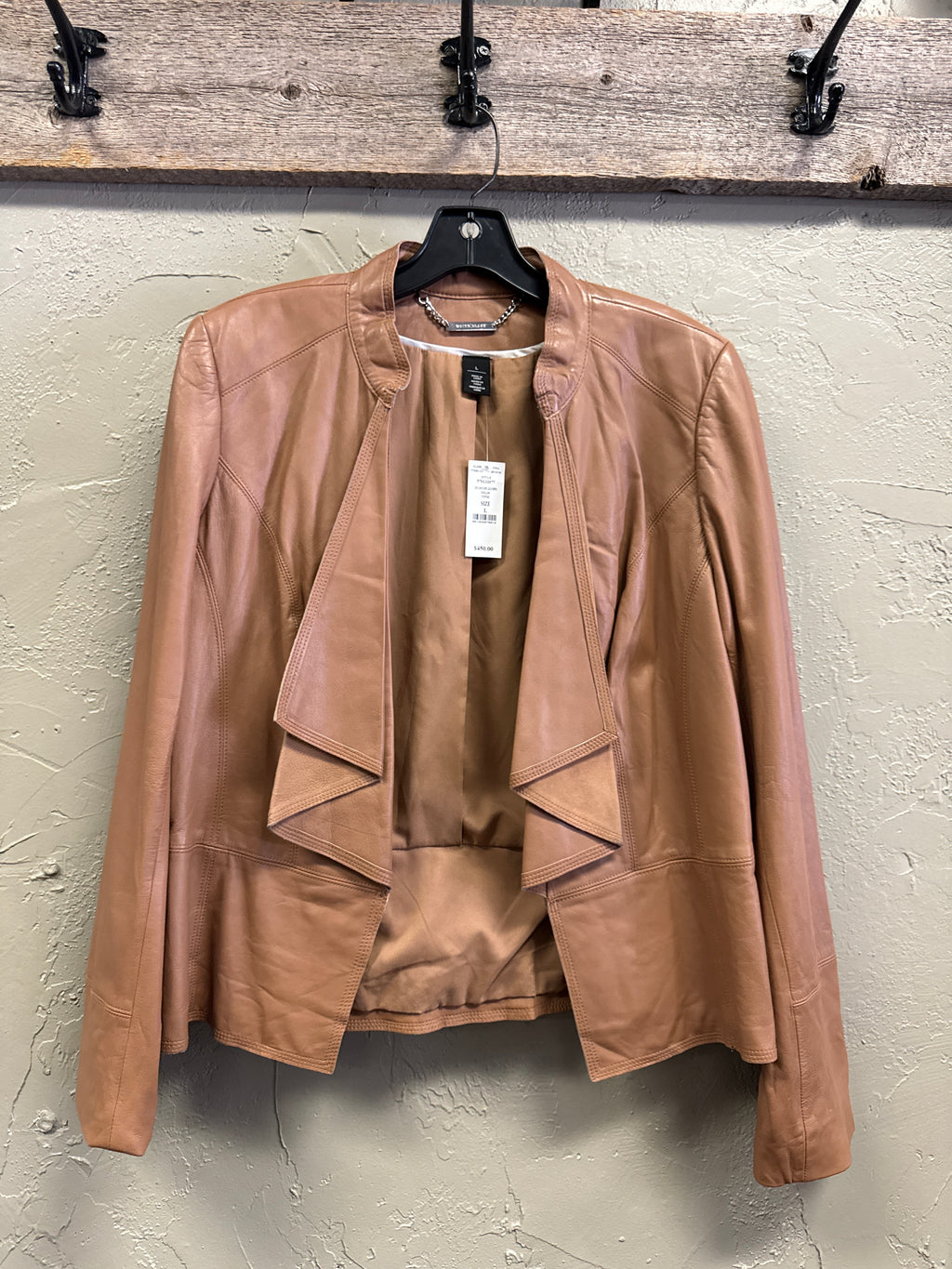 NWT WHBM Leather Jacket (org$450)