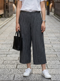 Eileen Fisher Puckered Linen Pant