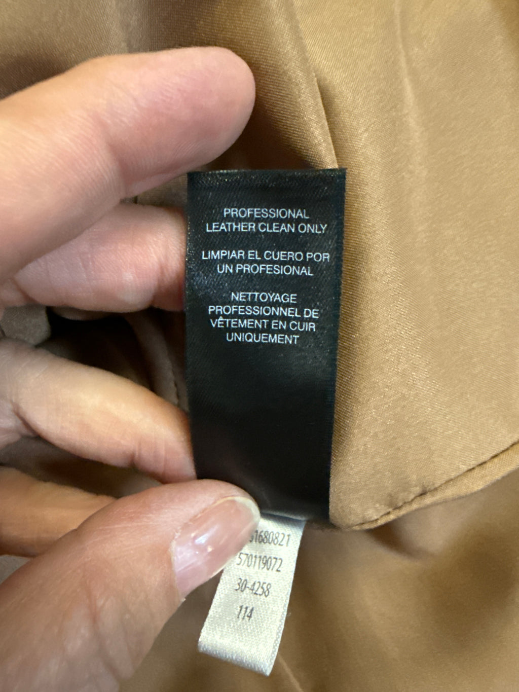 NWT WHBM Leather Skirt (org$300)