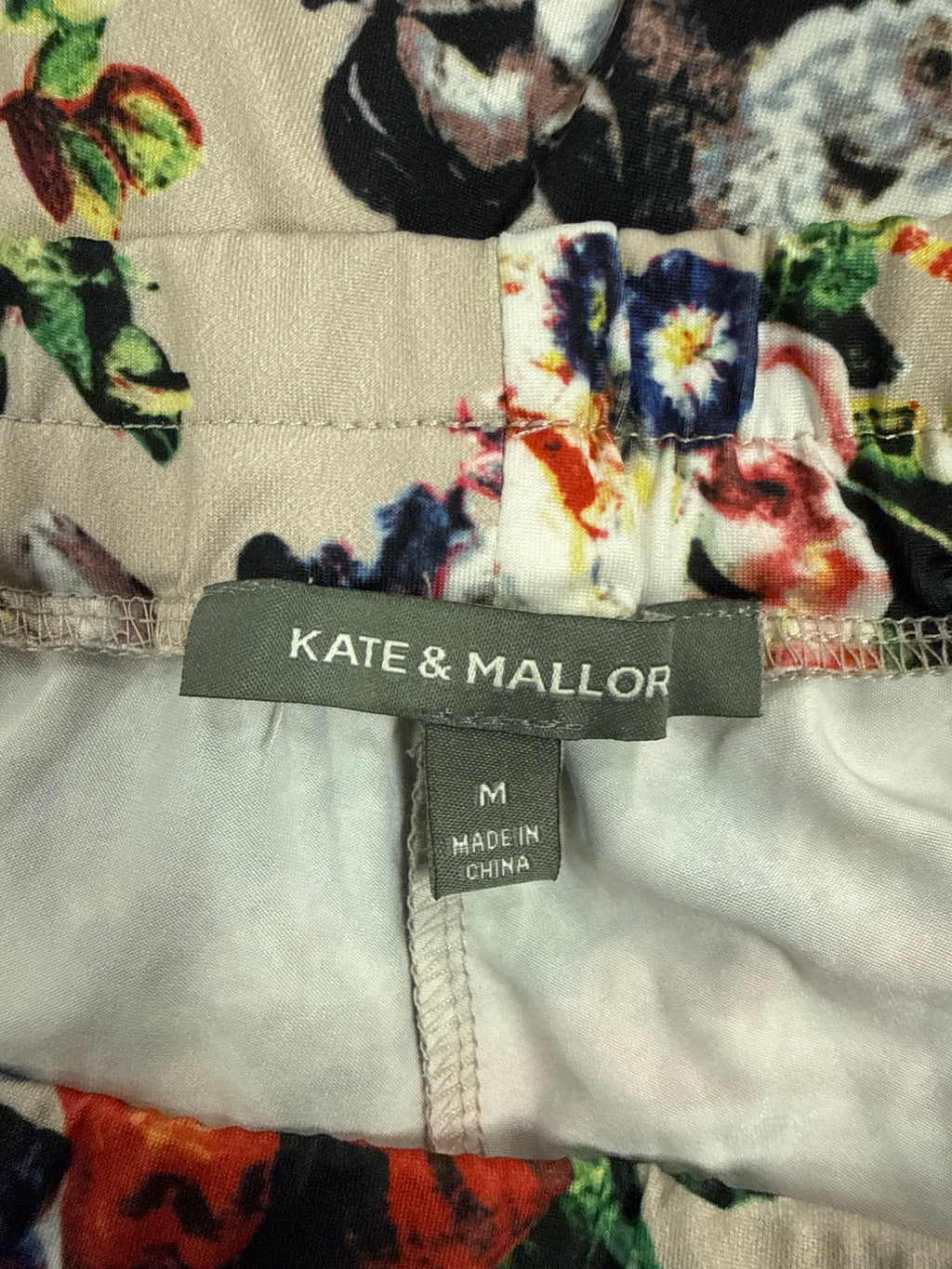NWOT Kate & Mallory Floral Joggers