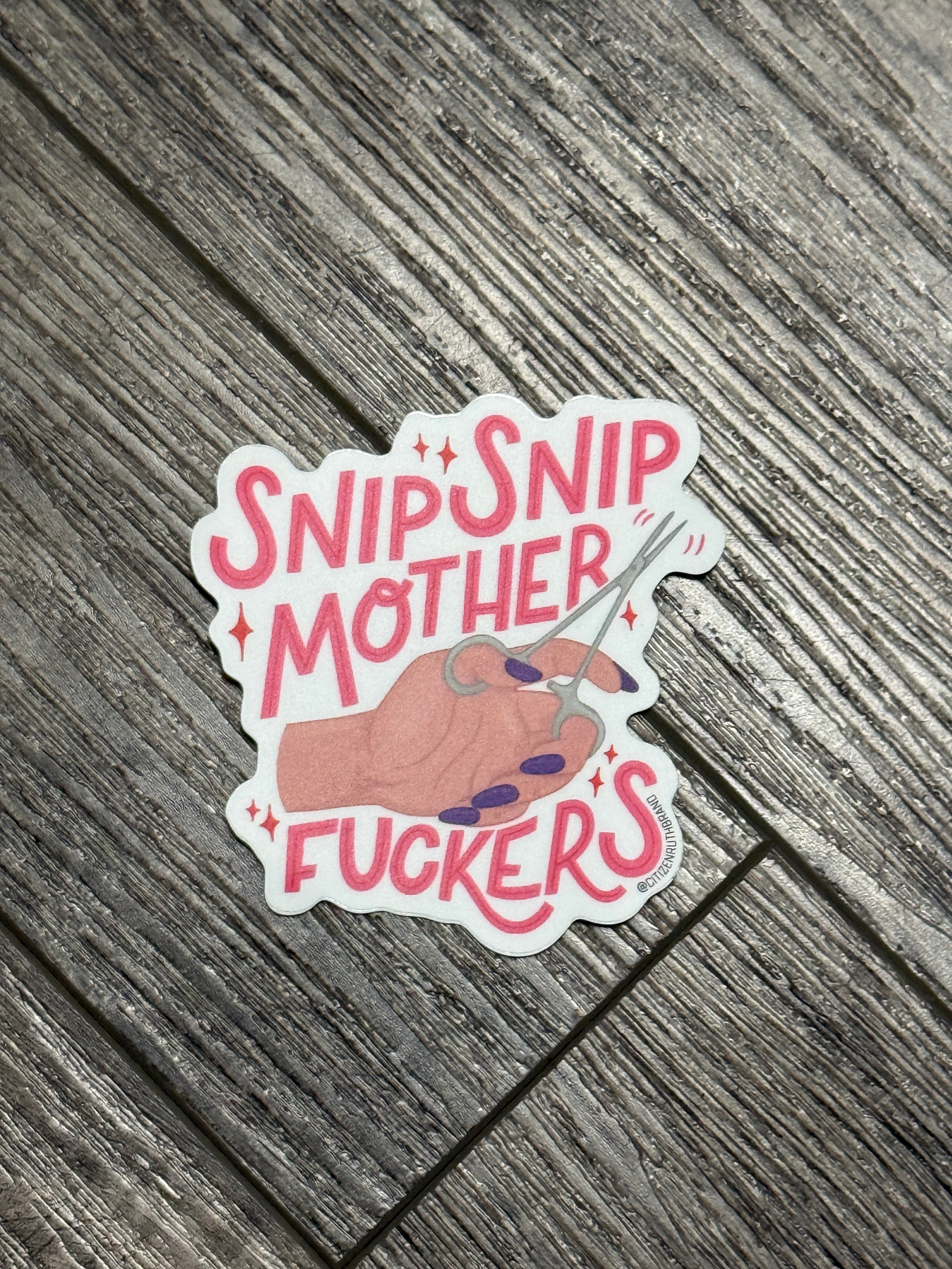CITIZEN RUTH STICKERS