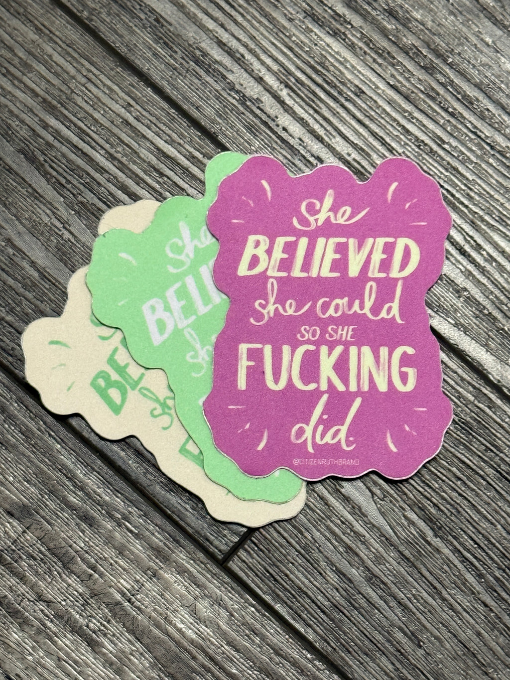 CITIZEN RUTH STICKERS