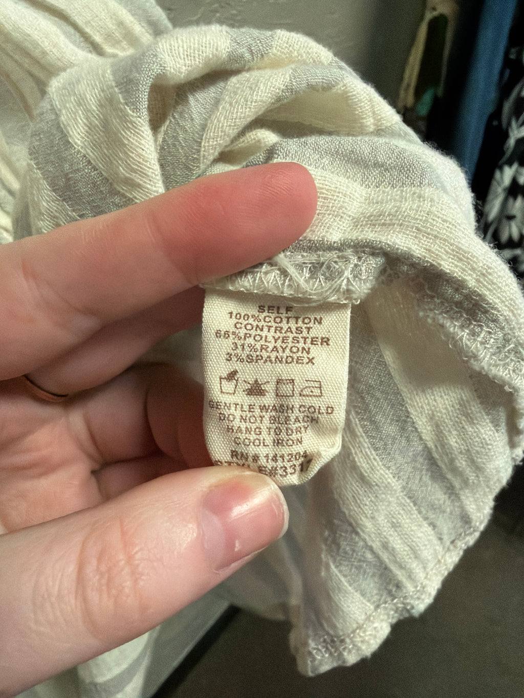 NWT Hem & Thread Cotton Top (org$55)