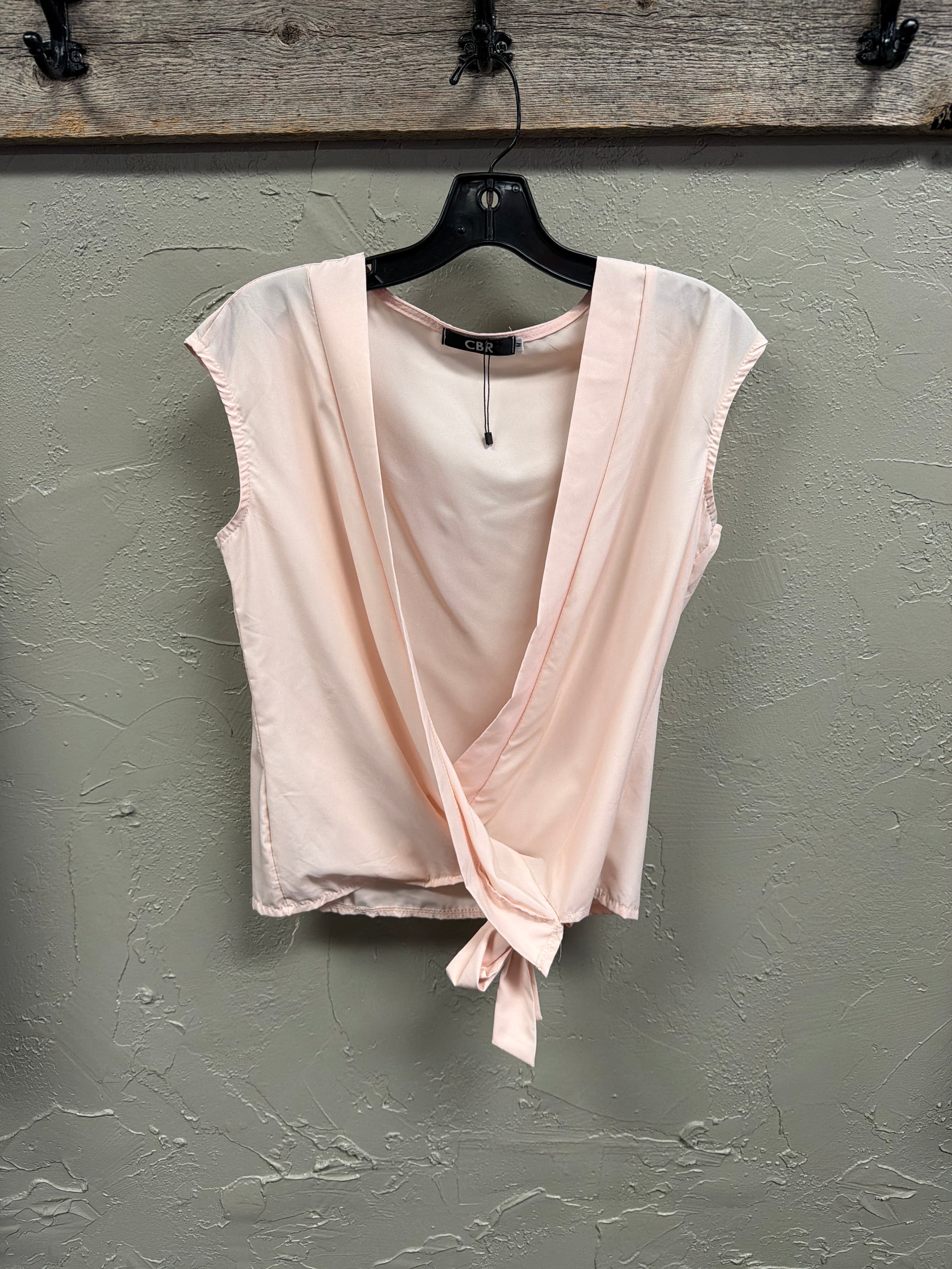 CBR Faux Wrap Top