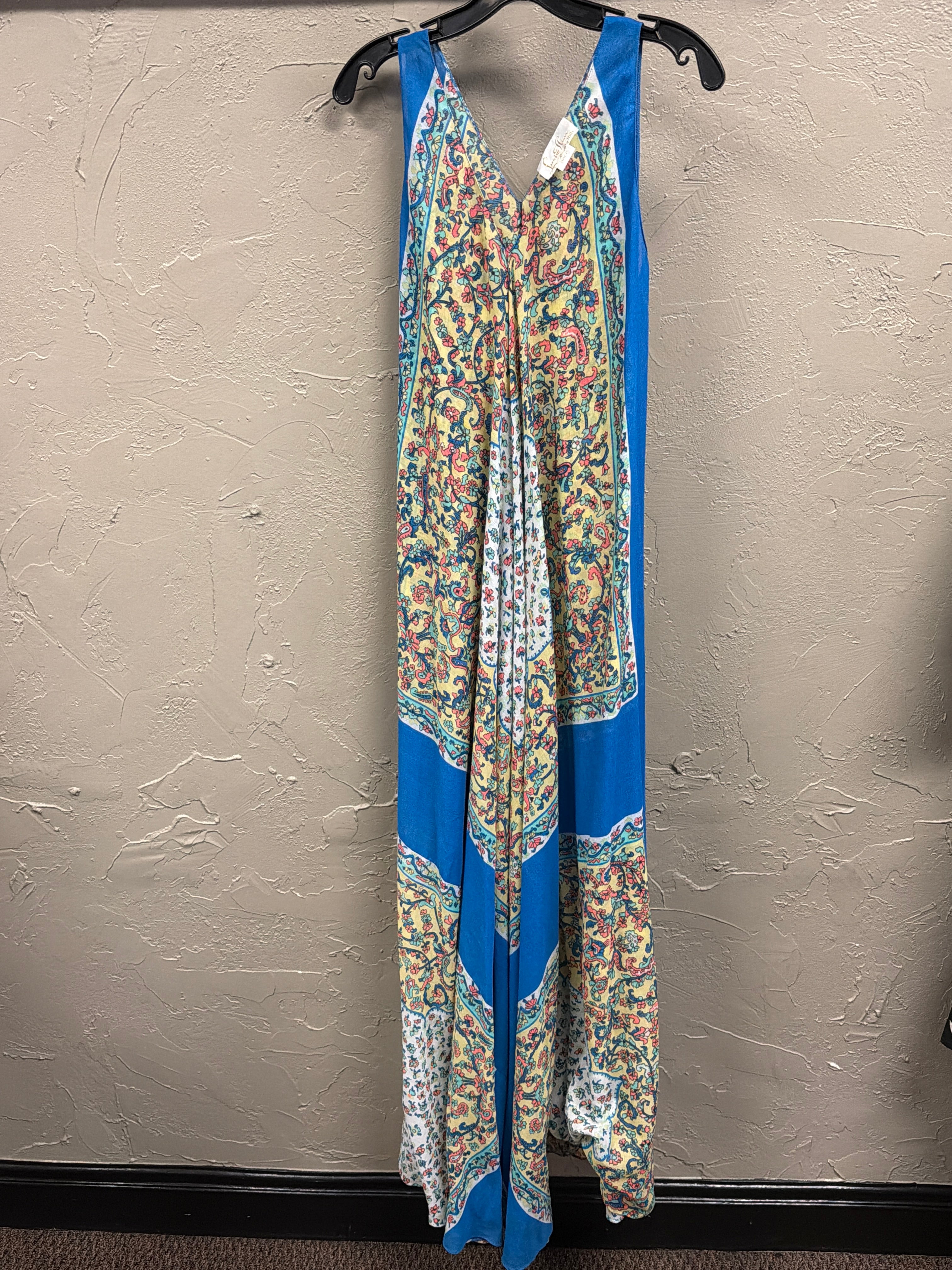Vtg Lucie Ann Lounge Gown