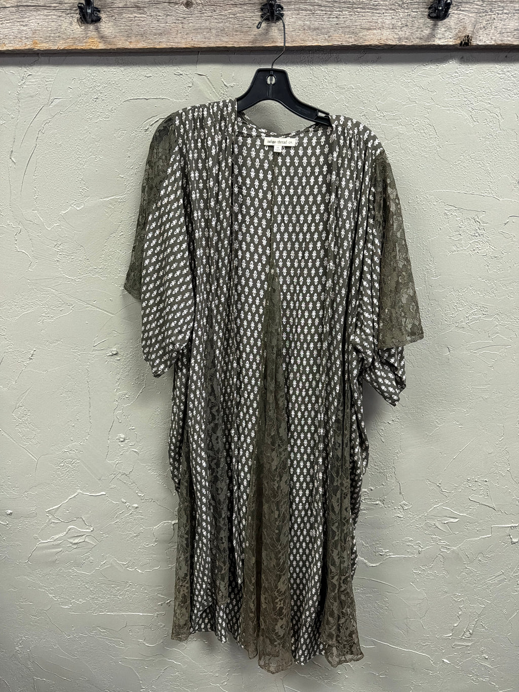 NWOT Indigo Thread Lace Kimono (org$65)