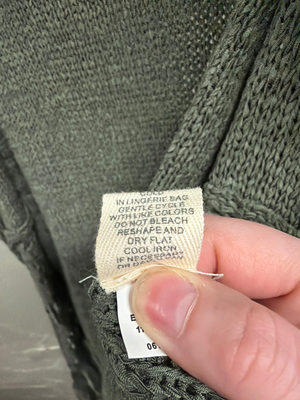 NWOT Indigo Thread Fringe Vest (org$65)