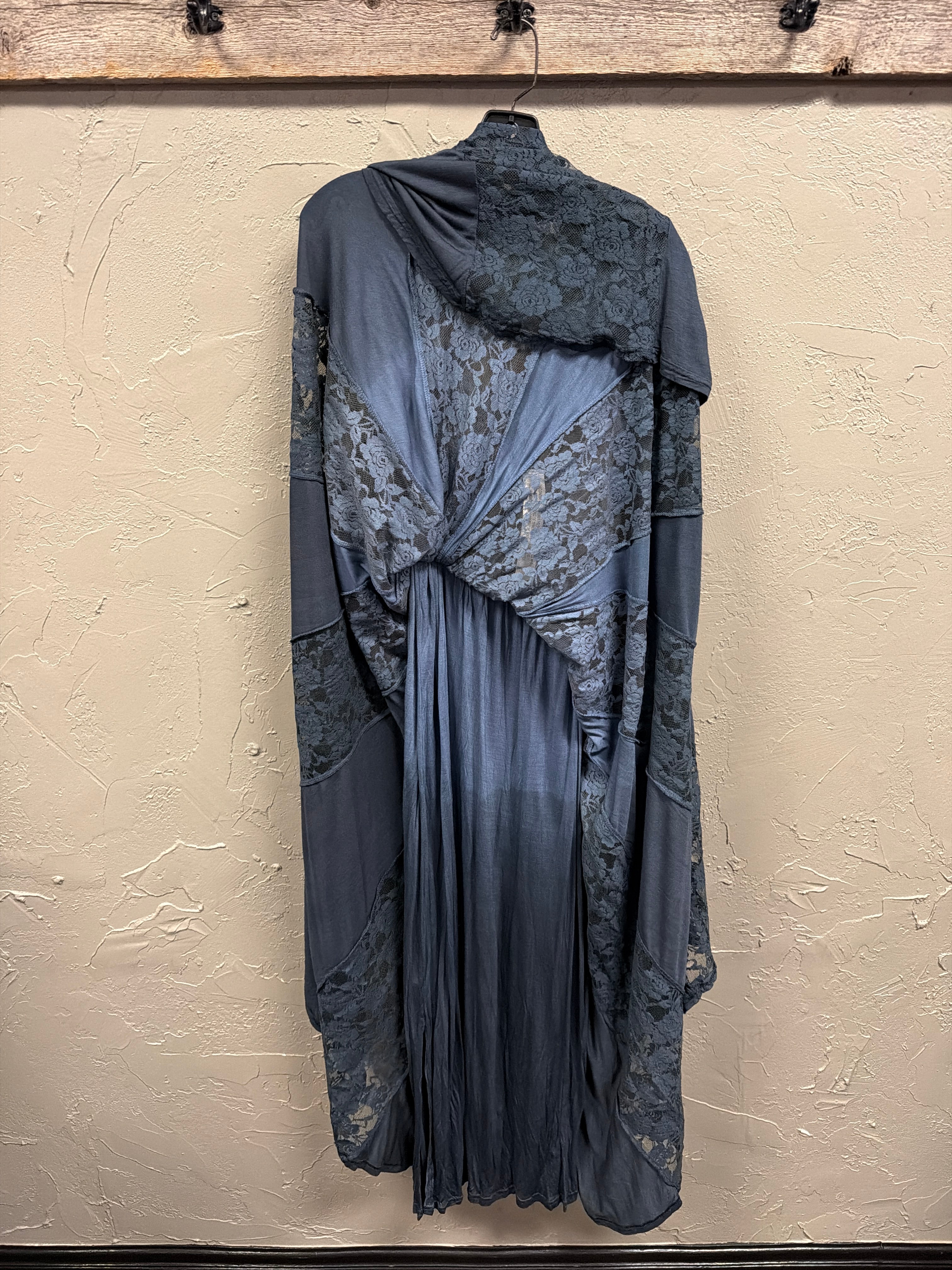 NWT Indigo Thread Lace Maxi Dress (org$100)